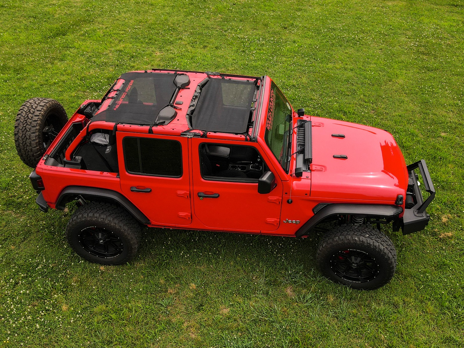 Mesh-Bikini-Oberteil Plus | Schwarz | Jeep Wrangler JL (21–23)/Wrangler Unlimited (18–23) — Bild 4