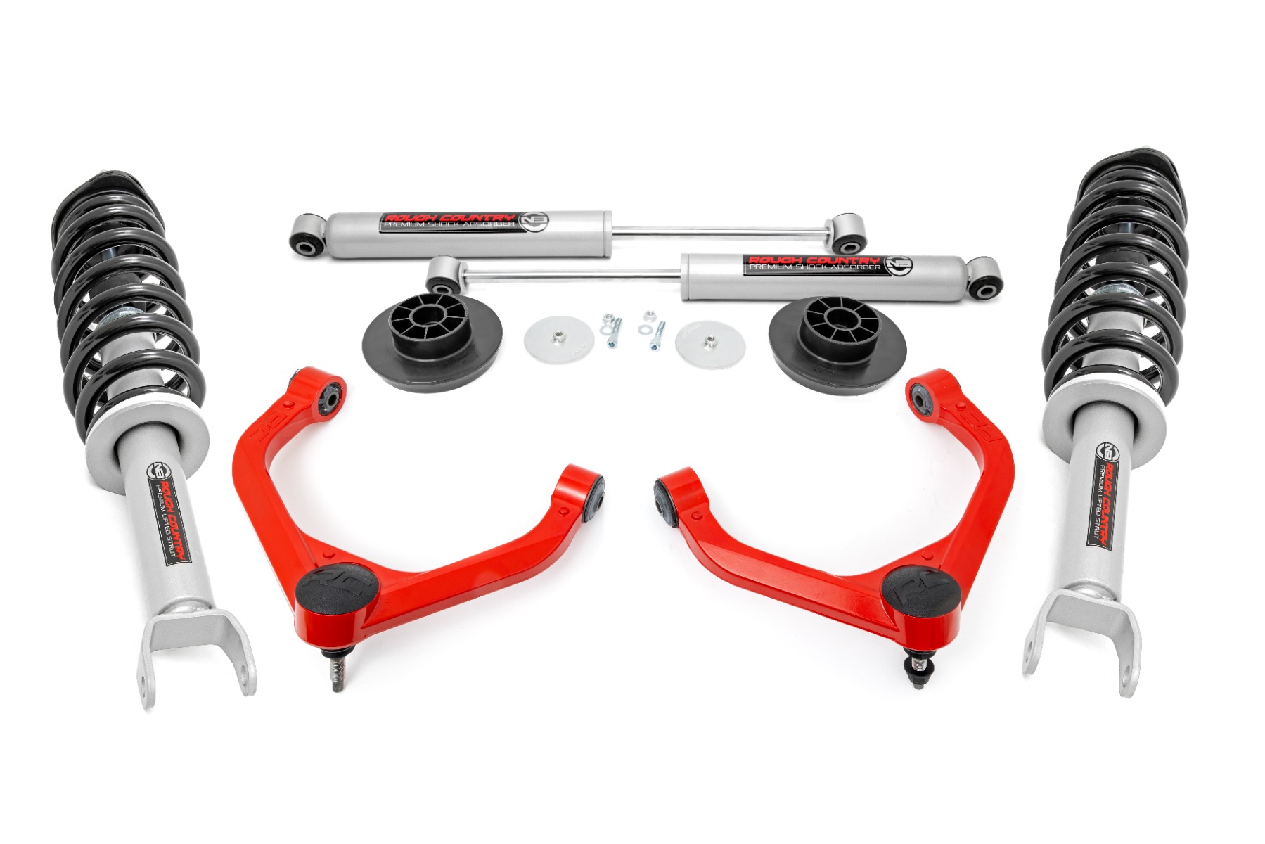 3-Zoll-Lift Kit | N3-Federbeine/Stoßdämpfer | RAM 1500 4WD (2012–2018 & Classic)