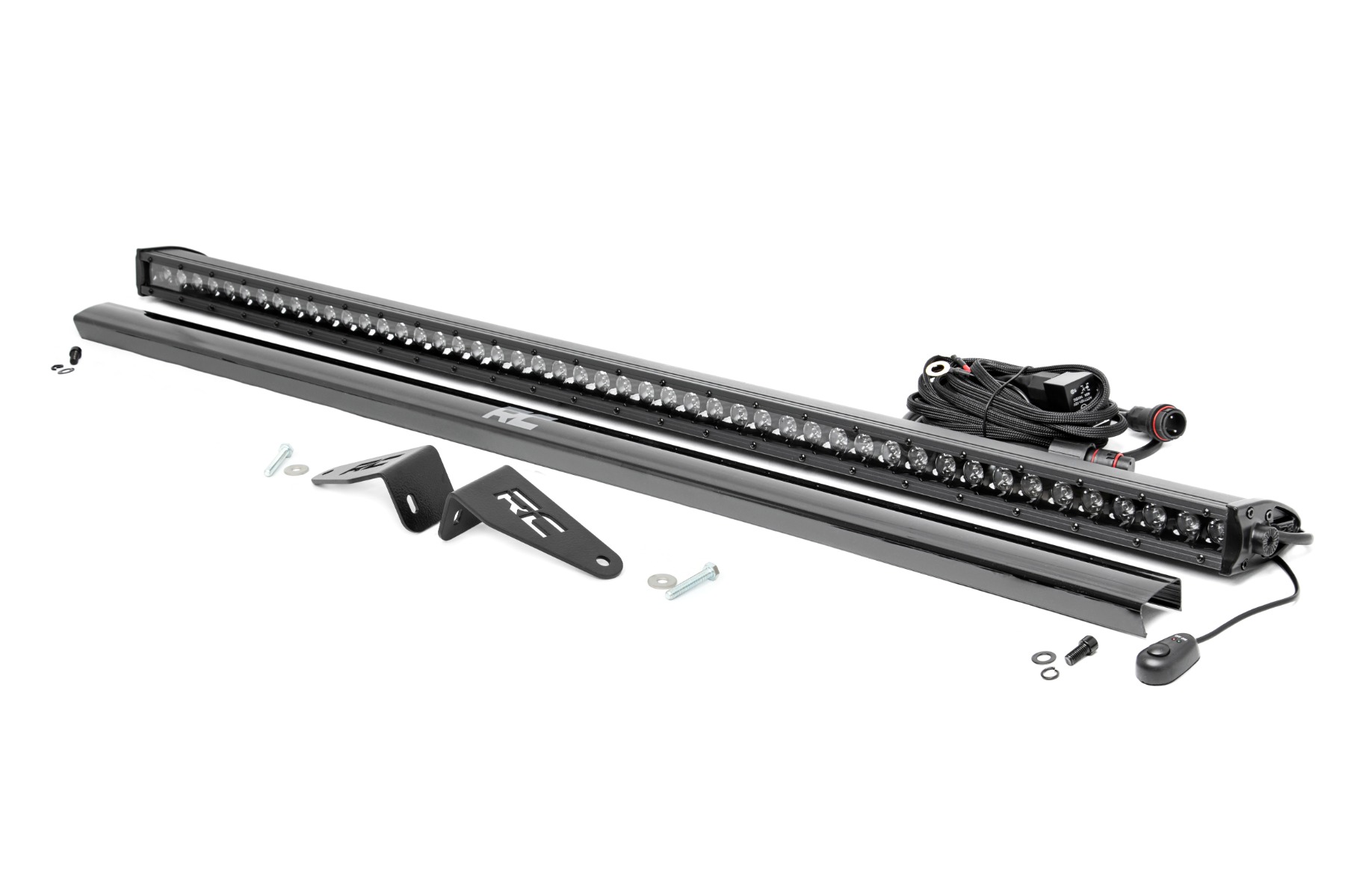 LED-Beleuchtungsset | Heckmontage | 50 Zoll Schwarz, Paar | Polaris Ranger XP 1000