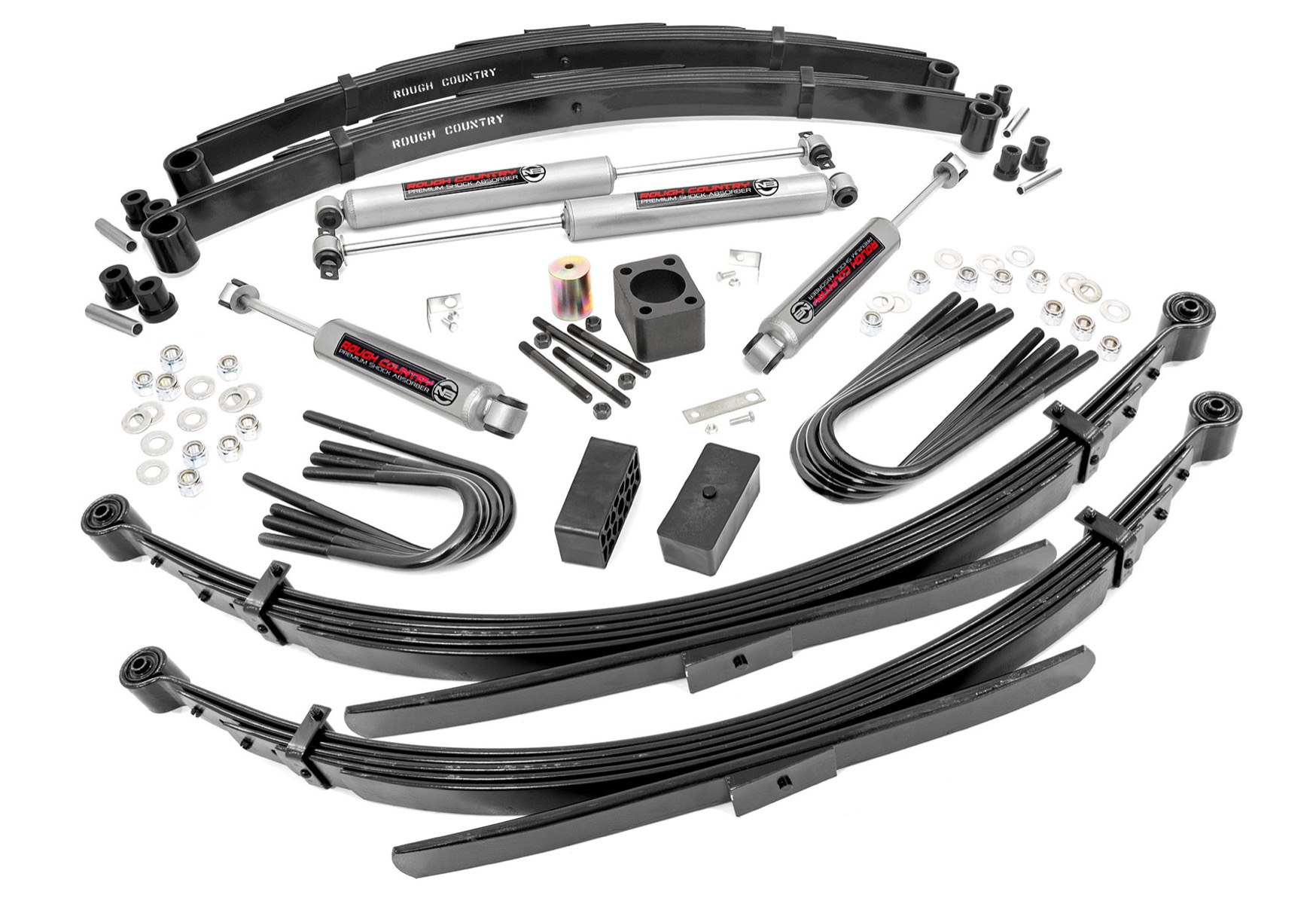 6-Zoll-Lift Kit | Hinterradfedern | Chevy/GMC K30/K35 Pickup 4WD (77–87)