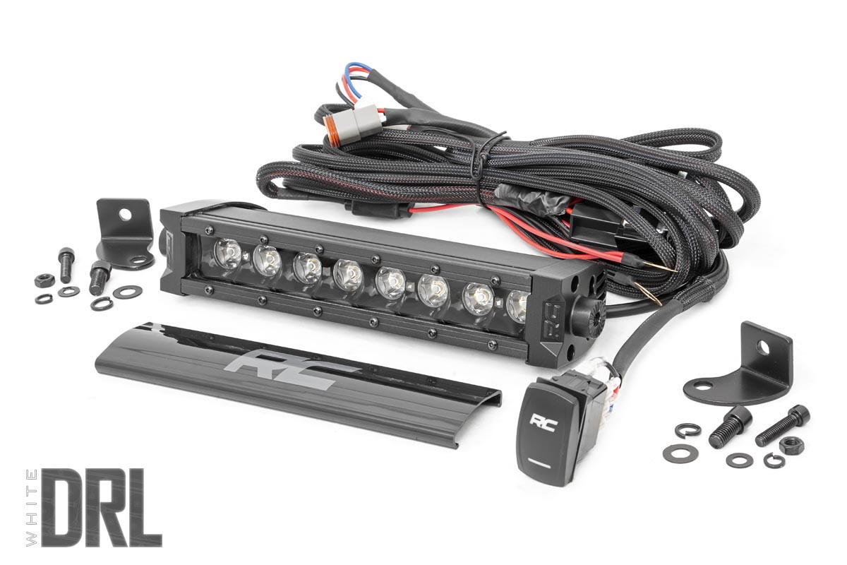 8-Zoll-LED-Lichtleiste der Black Series | Einreihig | Tageslicht in Kaltweiß