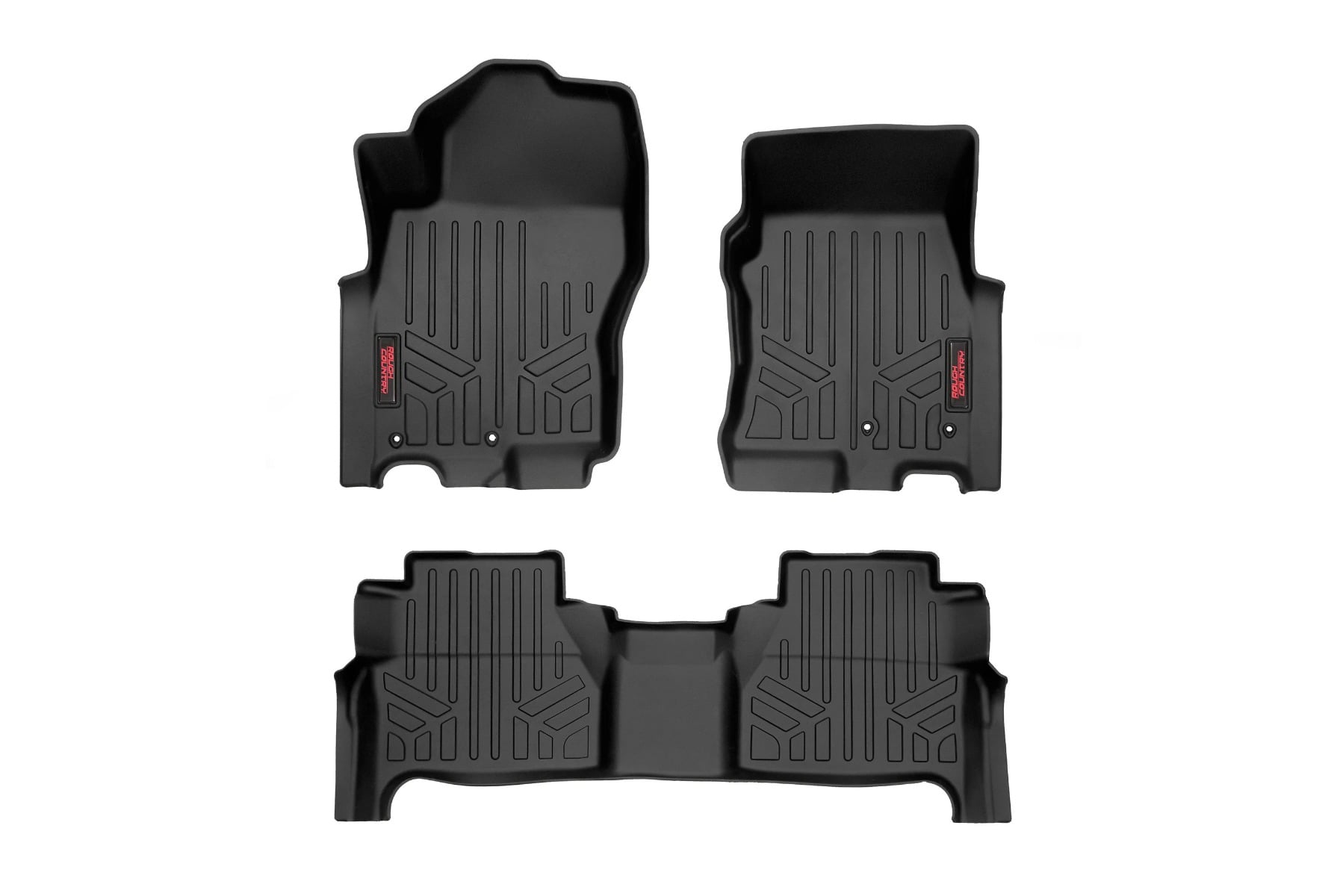 Fußmatten | Vorne und hinten | Doppelkabine | Nissan Frontier 2WD/4WD (2022–2026)