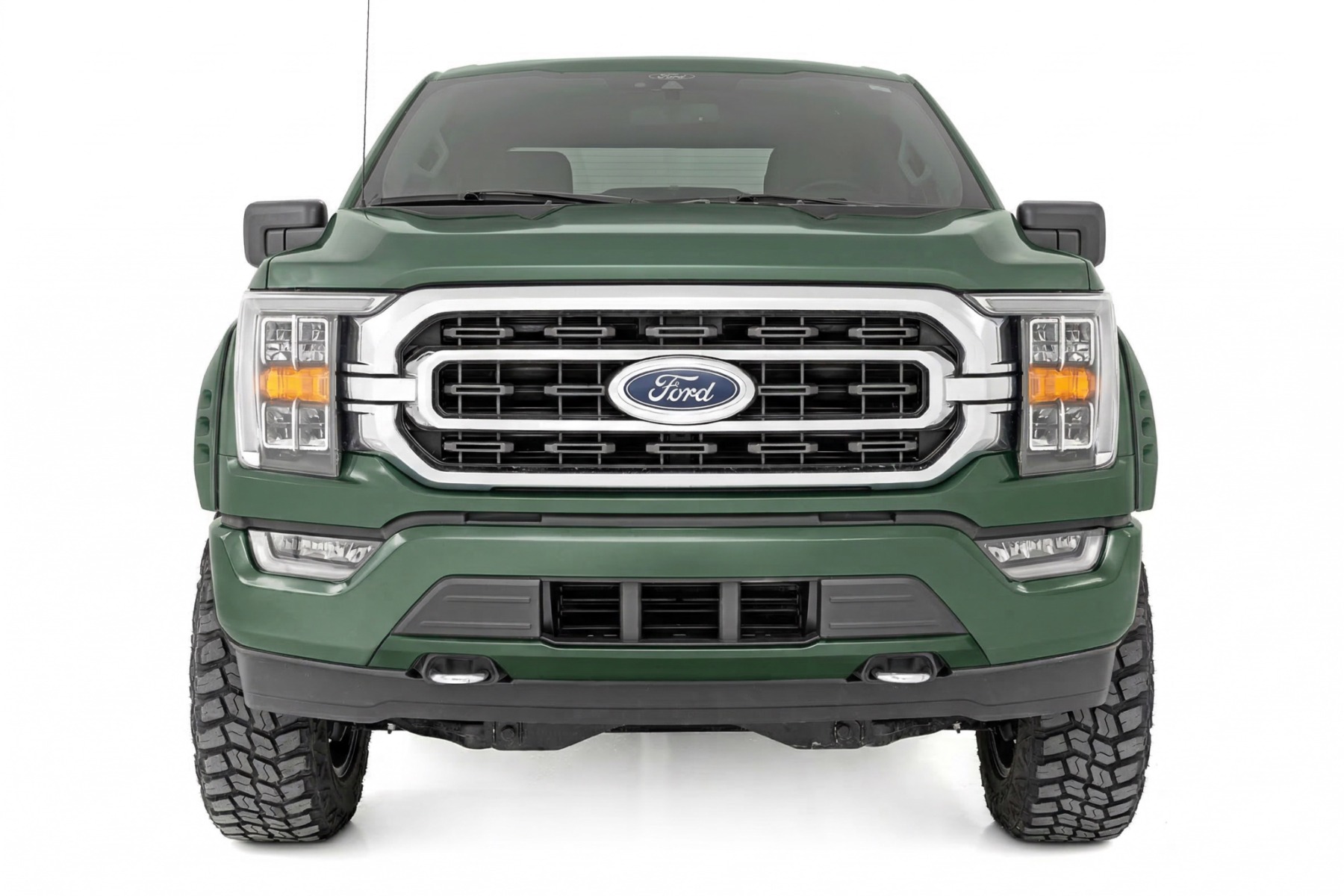 SF1 Kotflügelverbreiterungen | DB Shelter Green | Ford F-150 2WD/4WD (2021–2026) — Bild 5