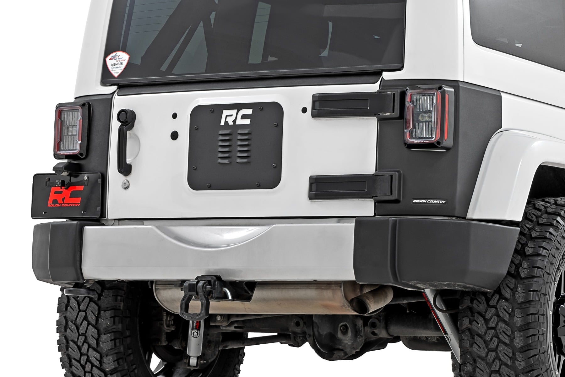 Trail-Verkleidung | Hintere Ecken | Jeep Wrangler JK/Wrangler Unlimited (07–18)