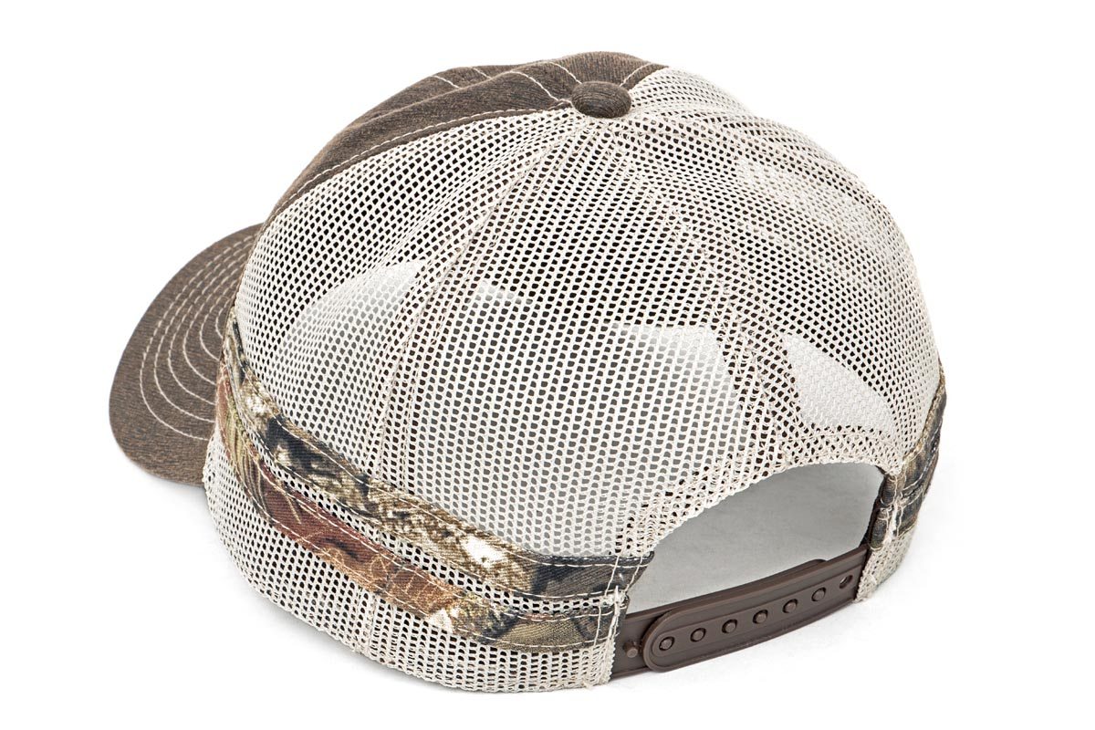 Rough Country Hat | Mesh | Rough Country Patch | Brown/Camo — Bild 2