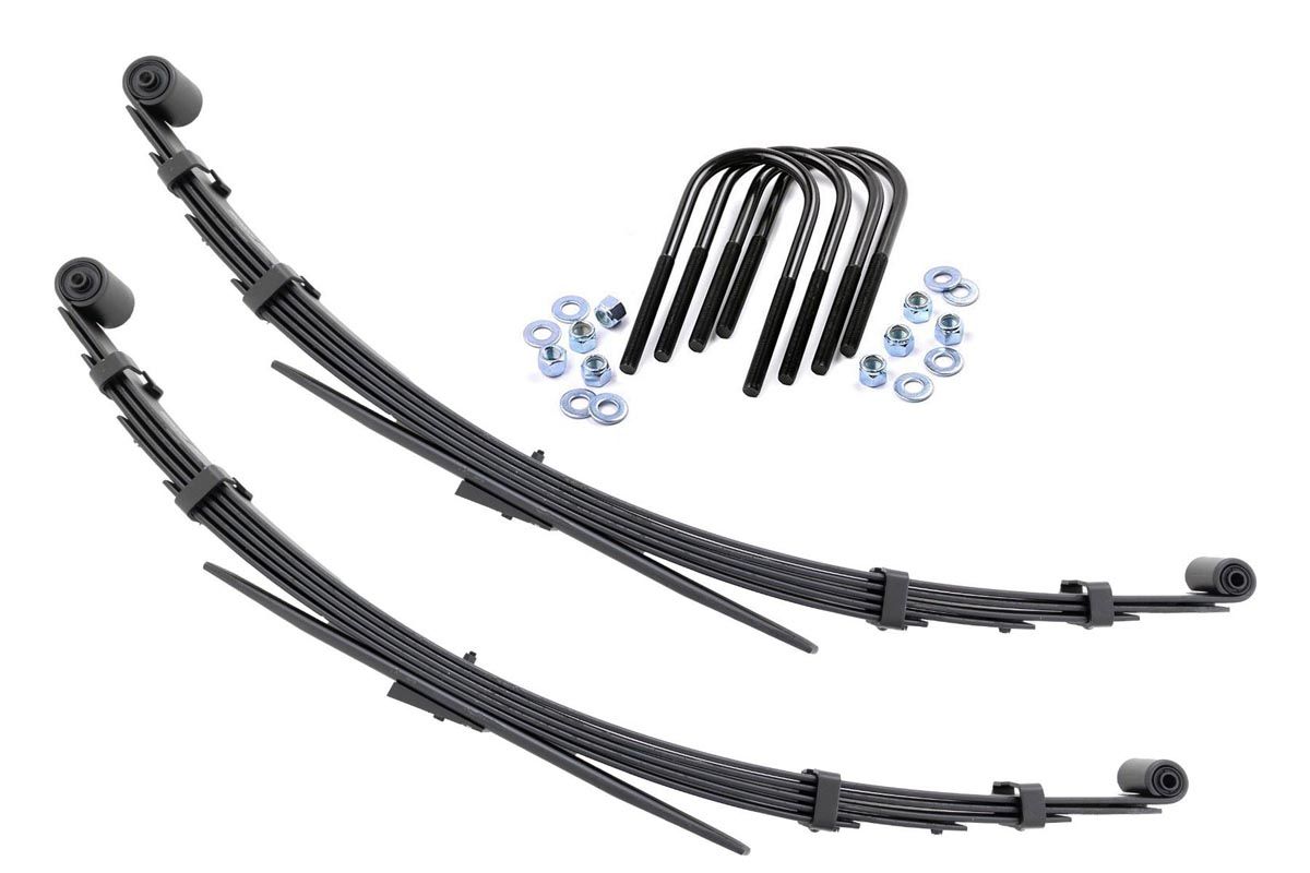 Hintere Blattfedern | 3 Zoll Höherlegung | Paar | Jeep Grand Wagoneer/J10 Truck/J20 Truck/Wagoneer 4WD