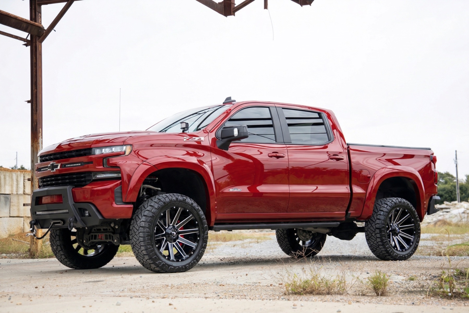 SF1 Kotflügelverbreiterungen | GCN Victory Red | Chevy Silverado 1500 2WD/4WD (2019–2026) — Bild 5