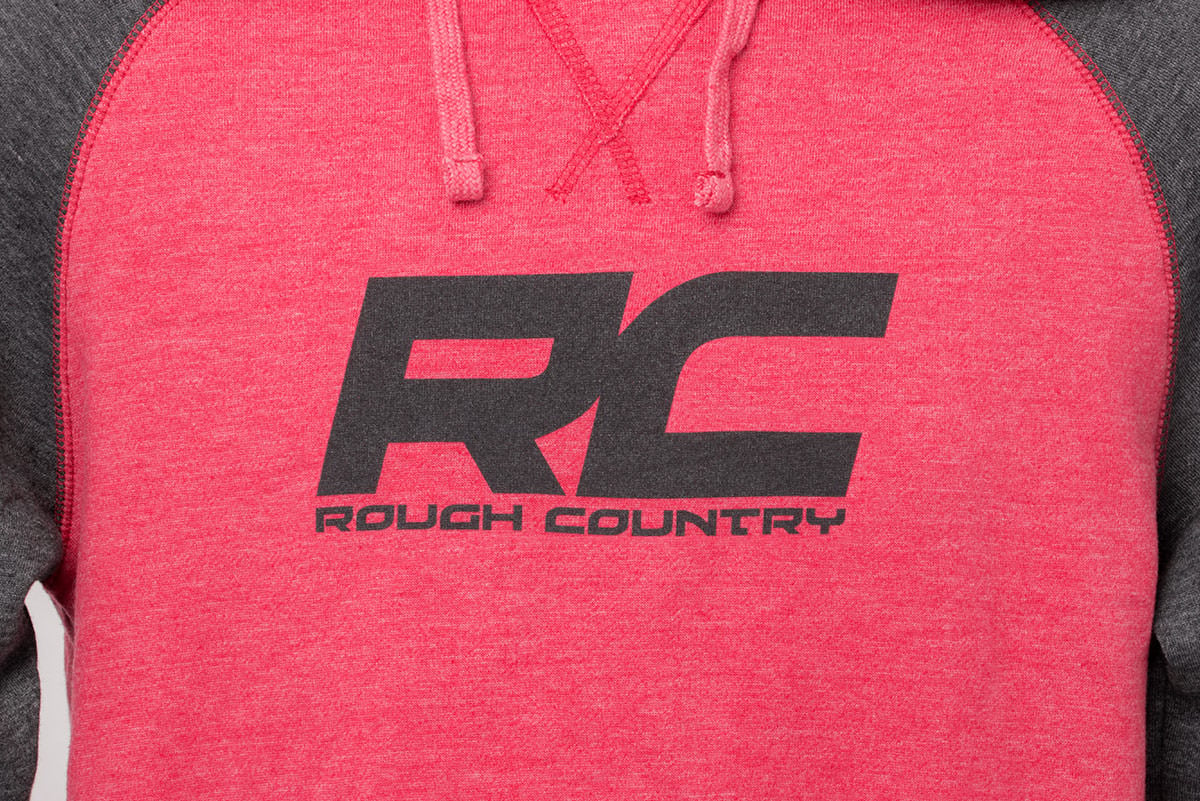 Rough Country Hoodie | Heizung | Rot/Grau | SM — Bild 2