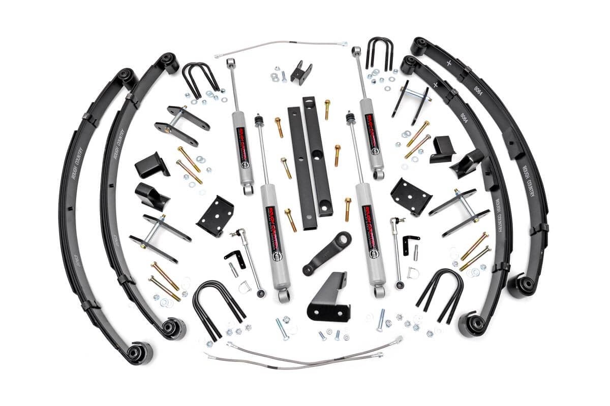 4.5 Inch Lift Kit | X-Series | Power Steer | Jeep Wrangler YJ 4WD (1987-1995) — Bild 2