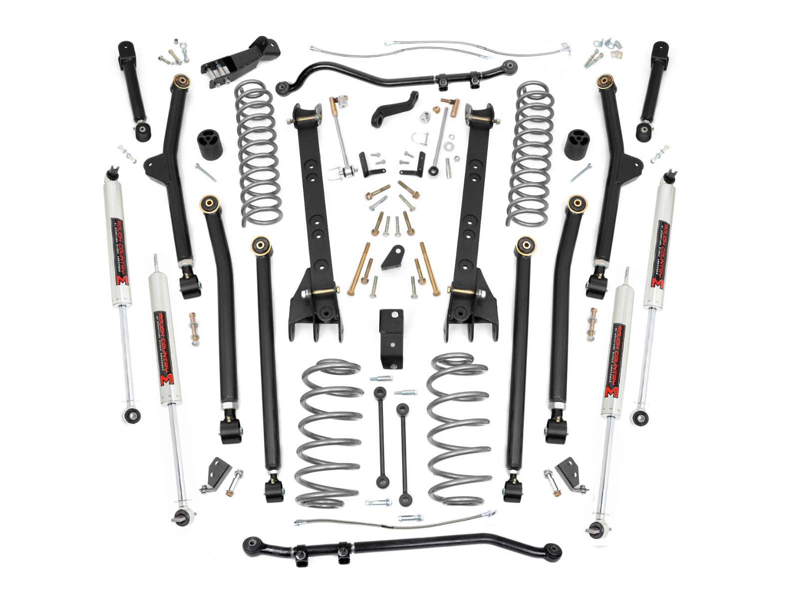 4-Zoll-Lift Kit | Long Arm | M1 | Jeep Wrangler TJ 4WD (1997–2006)