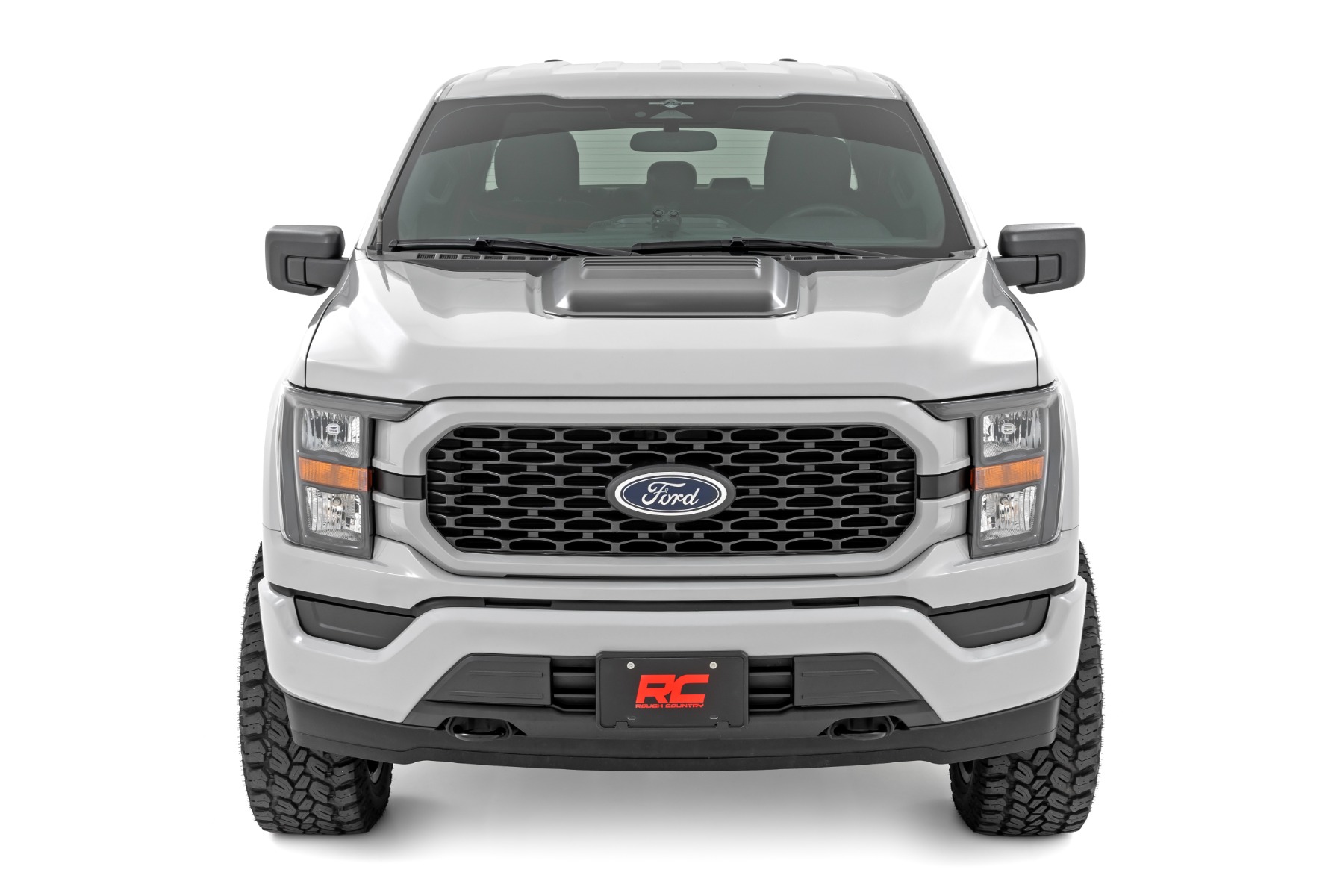Hood Scoop | DR Avalanche Gray | Ford F-150 2WD/4WD (2021-2026) — Bild 2