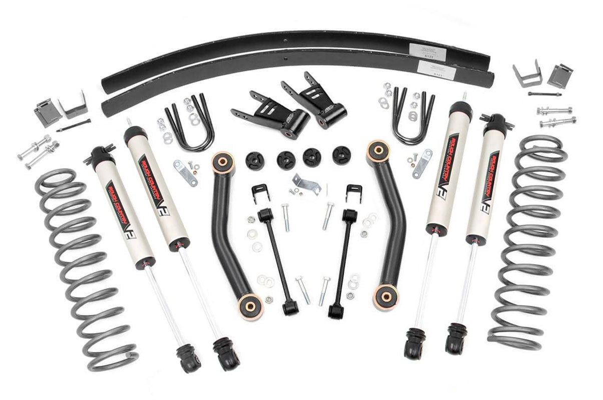 4,5-Zoll-Lift Kit | V2 | Hinterachse AAL | Jeep Cherokee XJ 2WD/4WD (1984–2001)