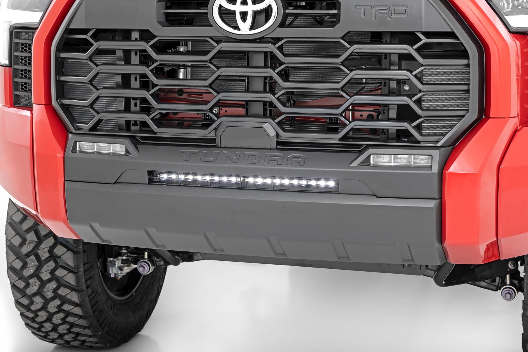 LED-Beleuchtungsset | Stoßstangenmontage | 20" Schwarz Slim Line | Toyota Tundra (22–26)