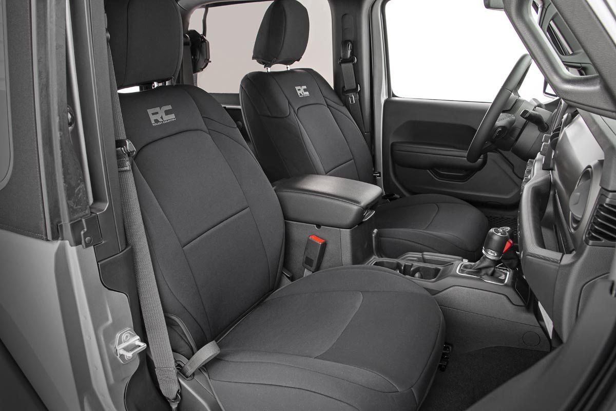 Sitzbezüge | Vorne und hinten mit Armlehne | Jeep Wrangler Unlimited 4WD (2018–2026) — Bild 4