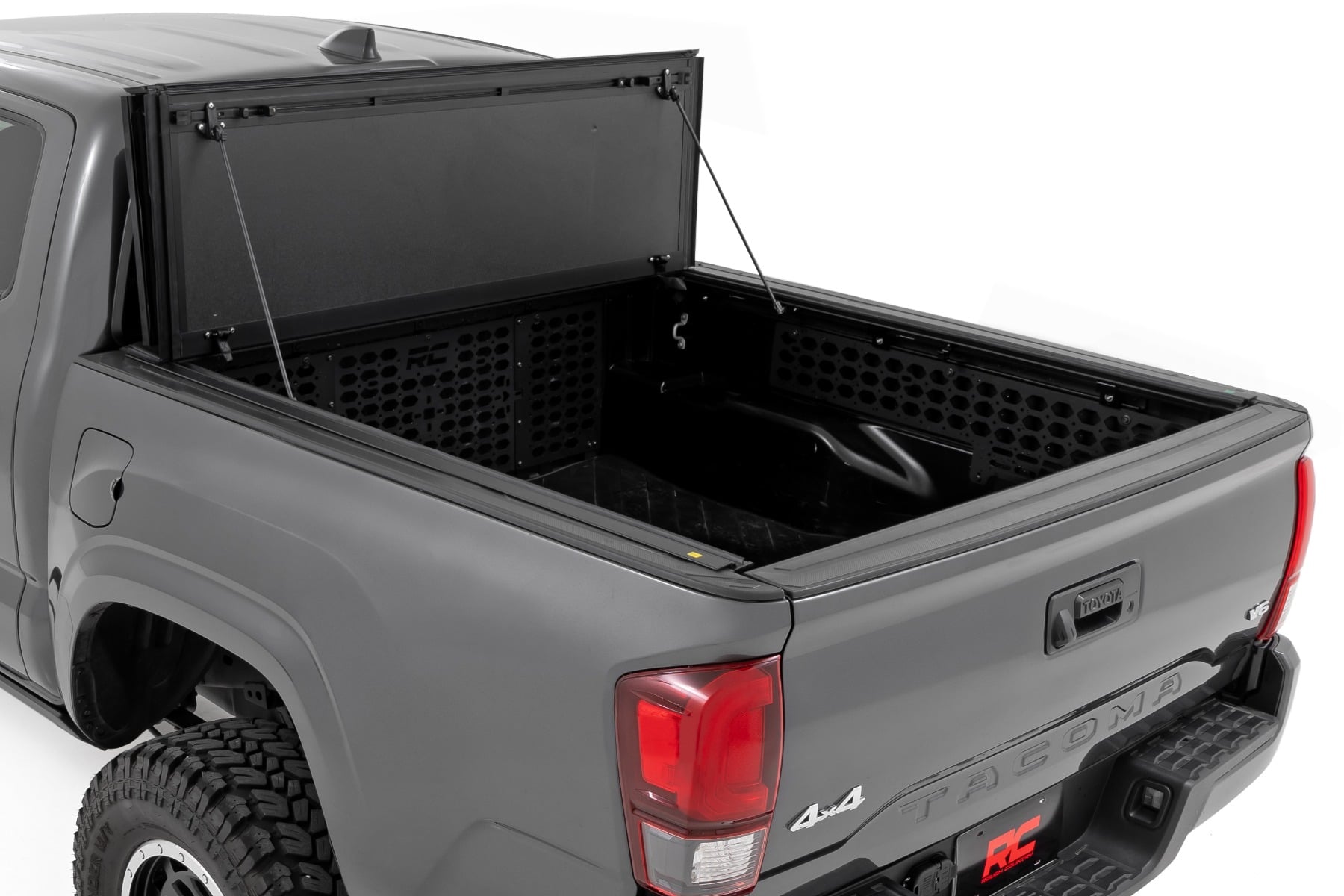 Stabile, dreifach klappbare Ladeflächenabdeckung | 5' Ladefläche | Toyota Tacoma 2WD/4WD (2005–2015) — Bild 2