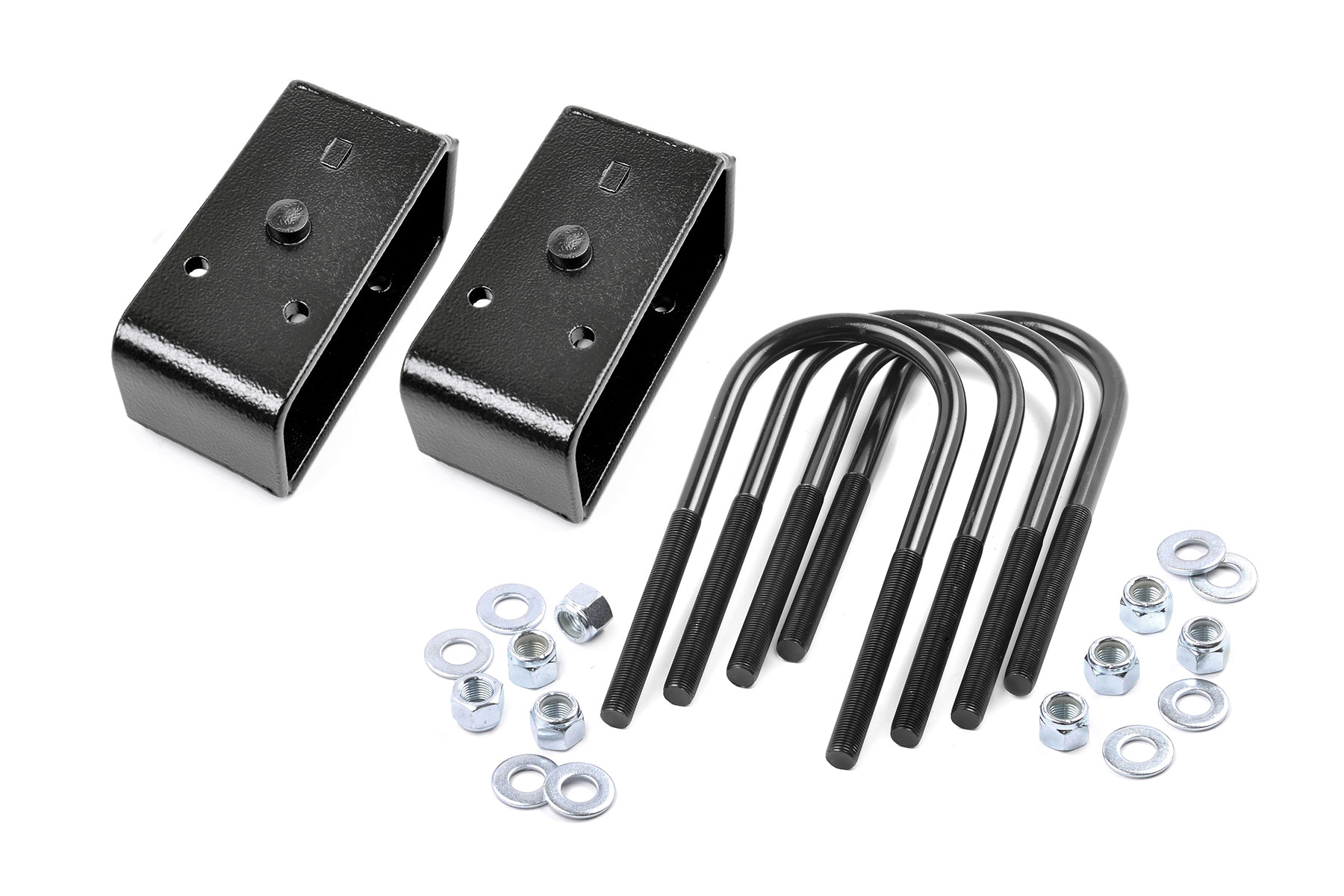 2-Zoll-Distanzblock- und Bügelschrauben-Set | Ford F-250 Super Duty 2WD/4WD (2005–2010)
