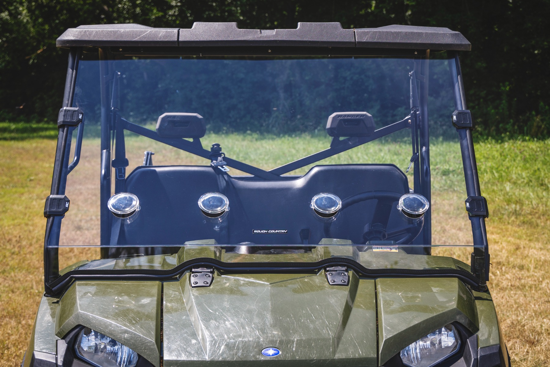 Belüftete Vollwindschutzscheibe | Kratzfest | Polaris Ranger 570 — Bild 6