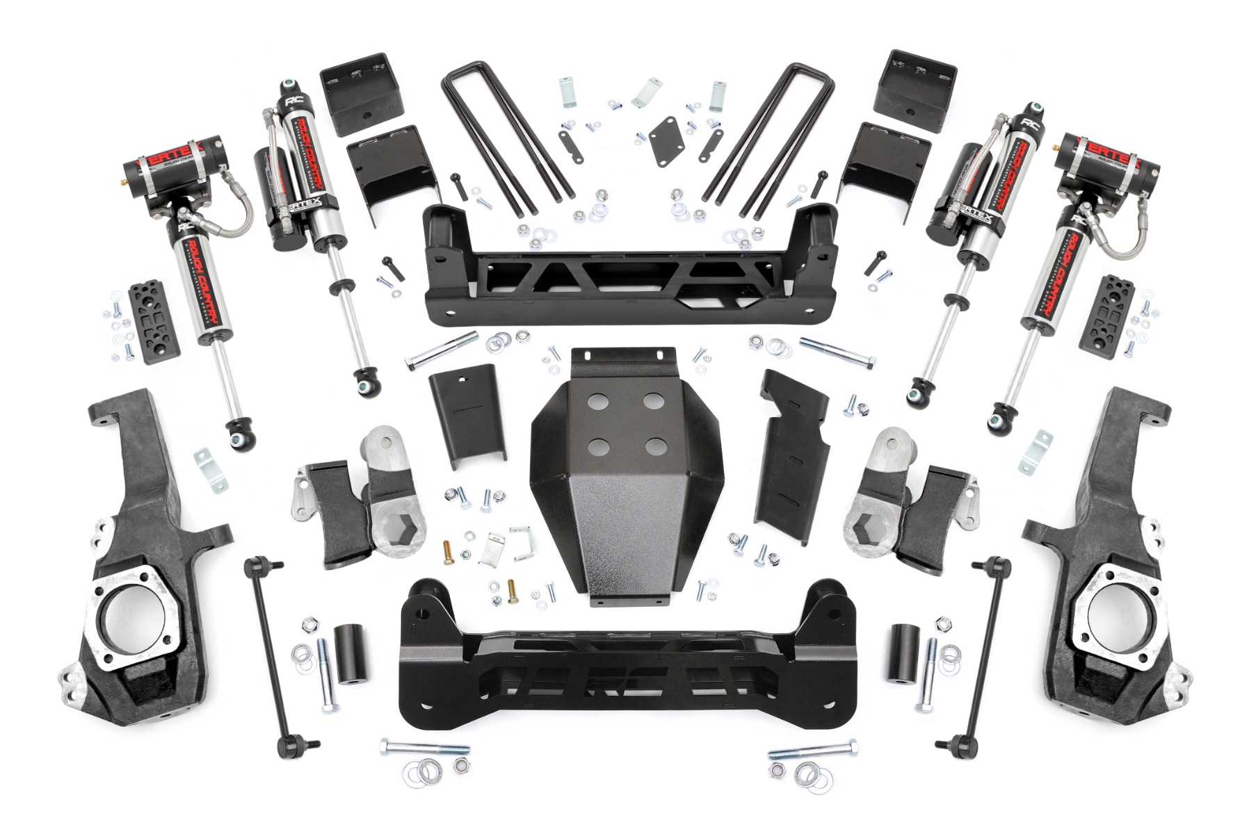 5-Zoll-Lift Kit | NTD | Vertex-Stoßdämpfer | Chevy/GMC 2500HD/3500HD (20–26)