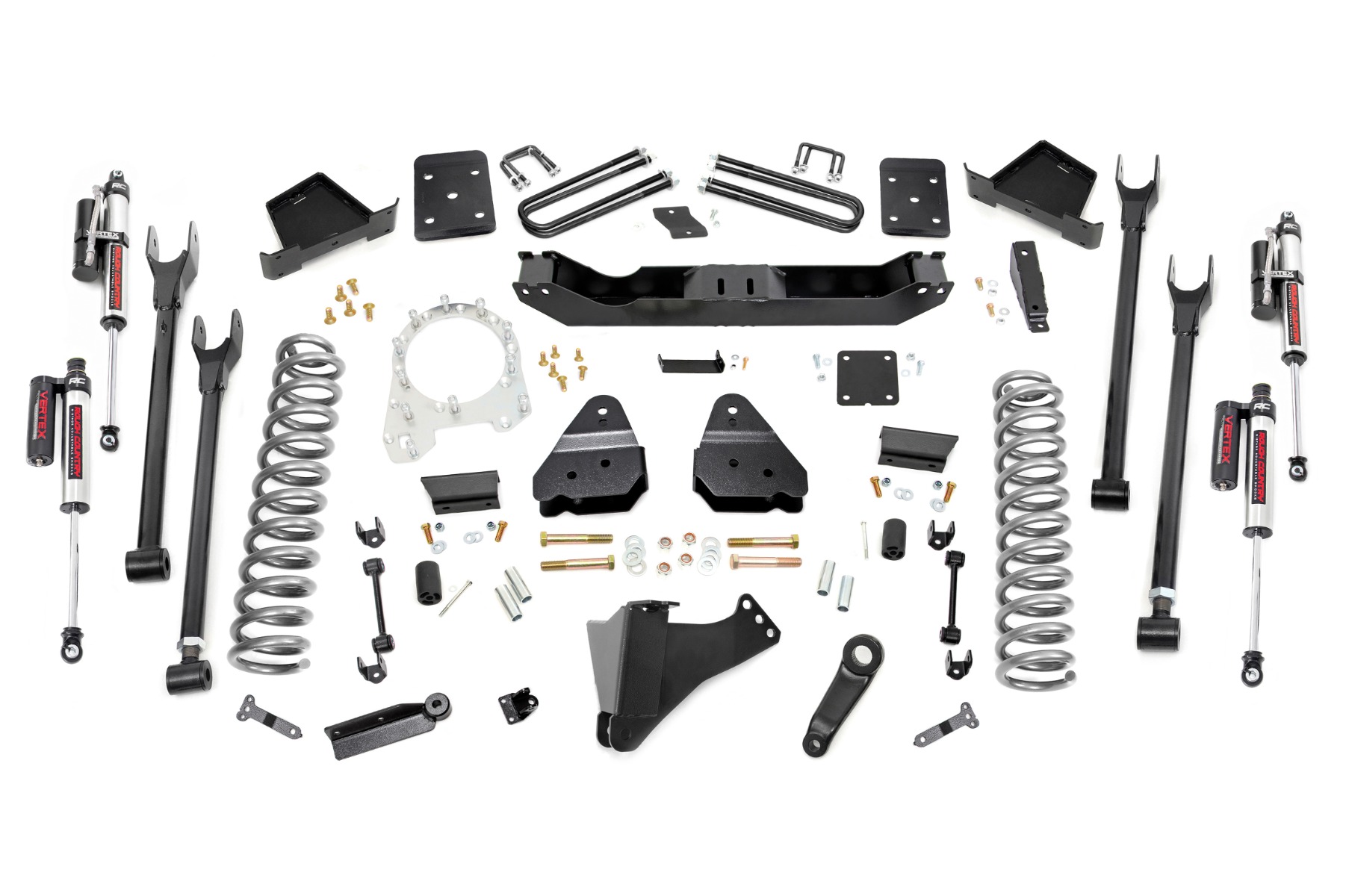 6-Zoll-Lift Kit | 4-Lenker-Aufhängung | Zusatzfeder | Vertex | Ford F-250/F-350 Super Duty (17–22)