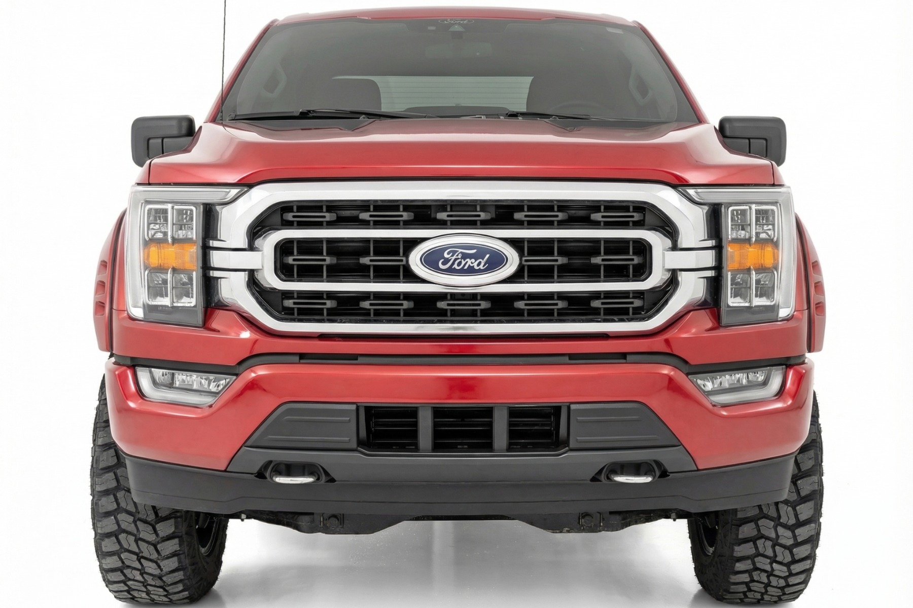 SF1 Kotflügelverbreiterungen | EA Hot Pepper Red | Ford F-150 2WD/4WD (2021–2026) — Bild 5