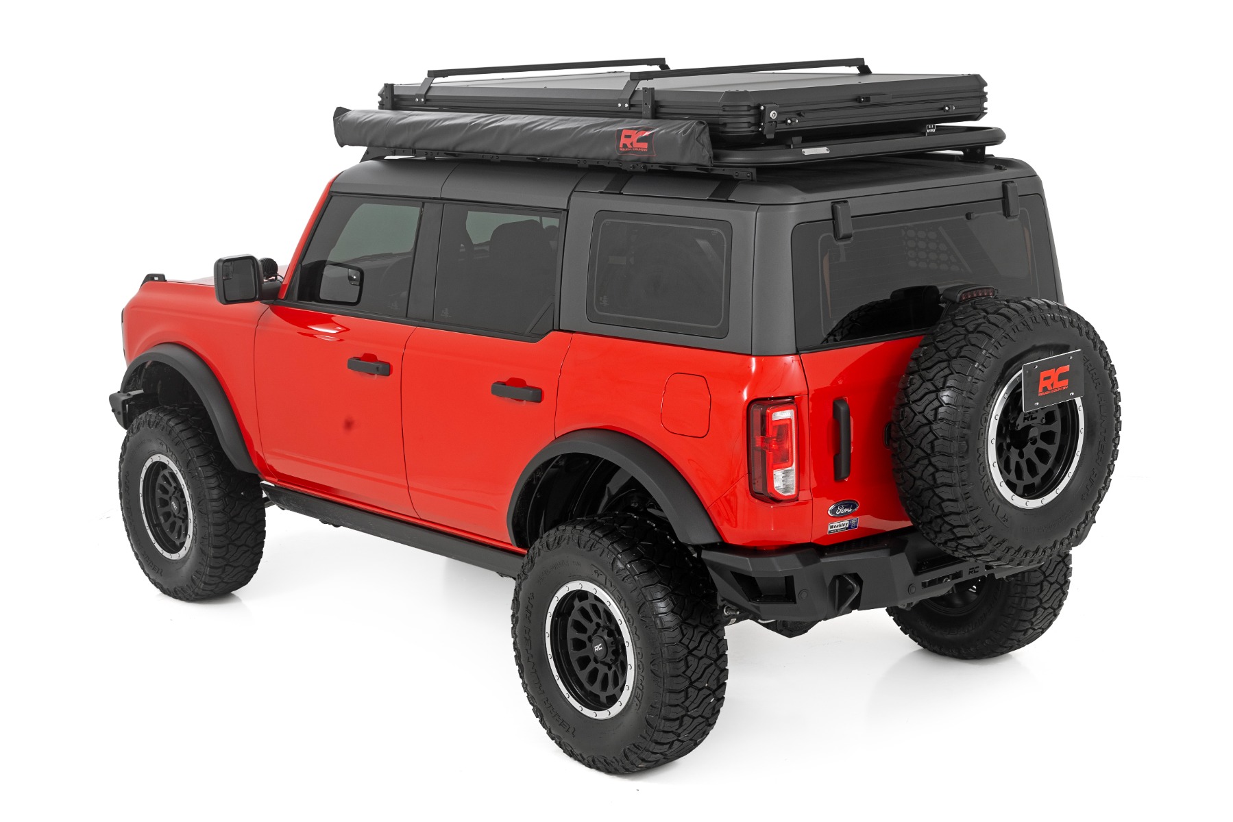 Einziehbare Dachgepäckträger-Markise | 6'6 Zoll x (Passend für Pick-ups und SUVs) — Bild 3