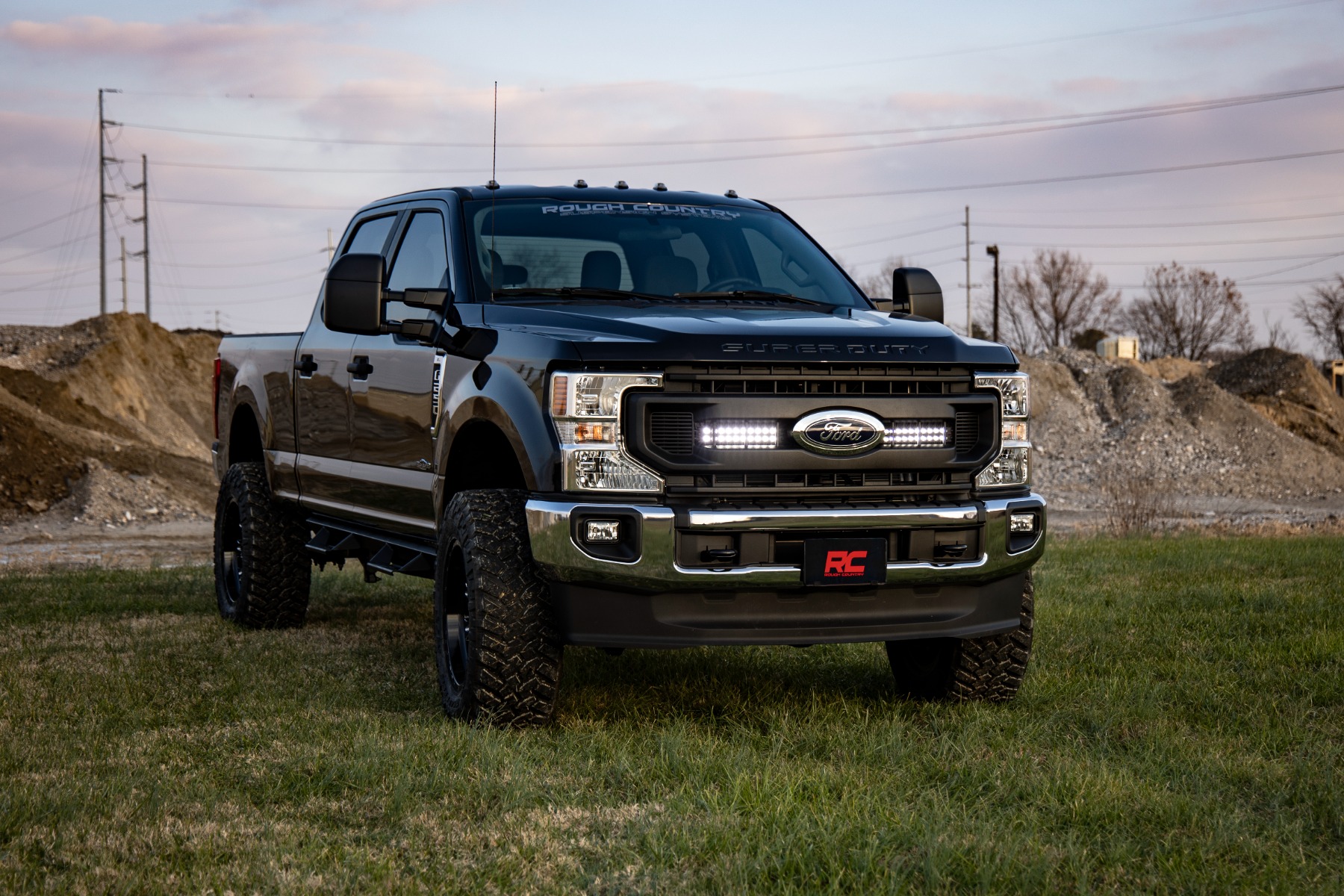 LED Light Kit | Grille Mount | 10 Inch Black | Slimline | Ford F-250 Super Duty (20-22) — Bild 5