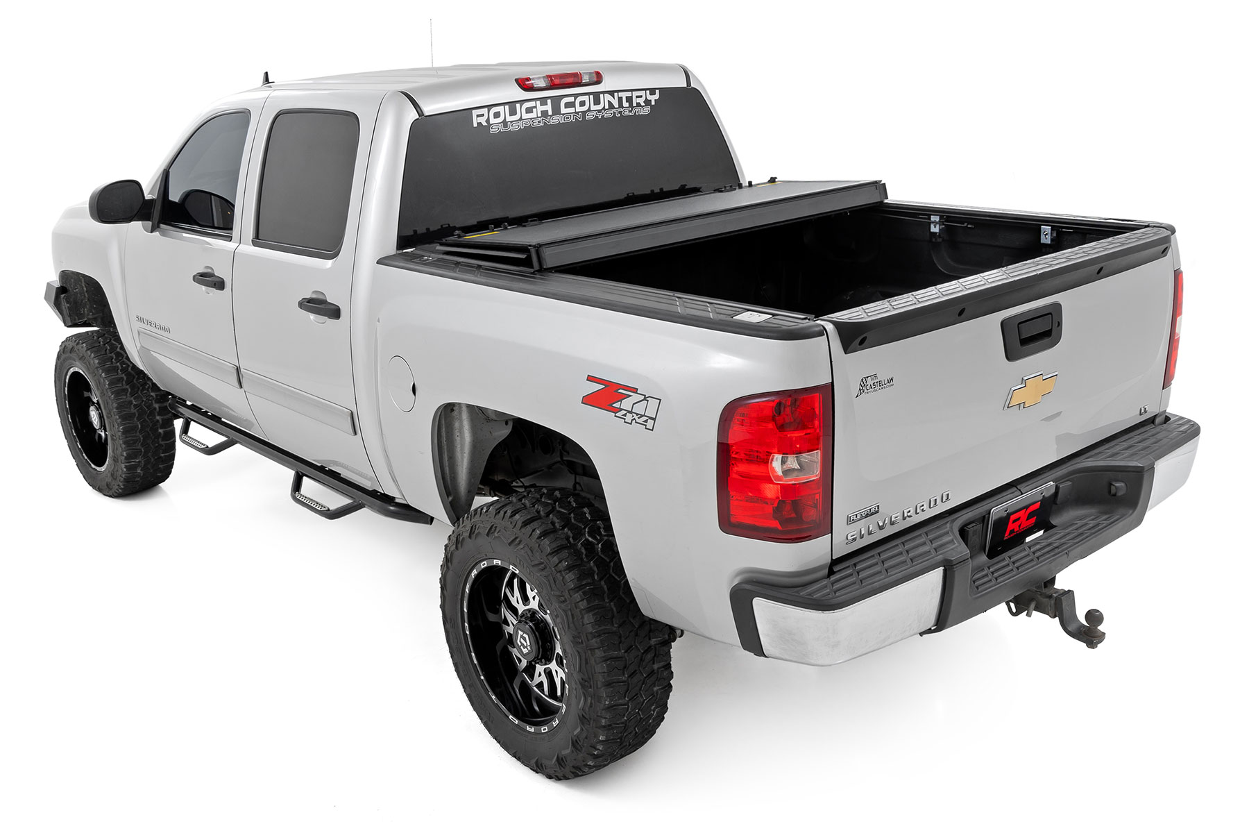 Stabile, dreifach faltbare, hochklappbare Ladeflächenabdeckung | 5'9 Zoll Ladefläche | Chevy/GMC 1500 (07–13) — Bild 3