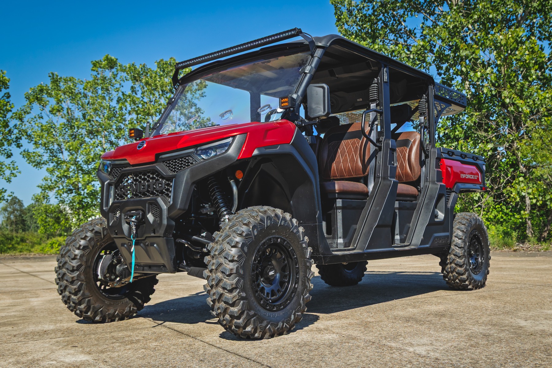 Einstellbares Fahrwerkskit | Fahrhöhenverstellung | CFMOTO UFORCE U10 Pro — Bild 10