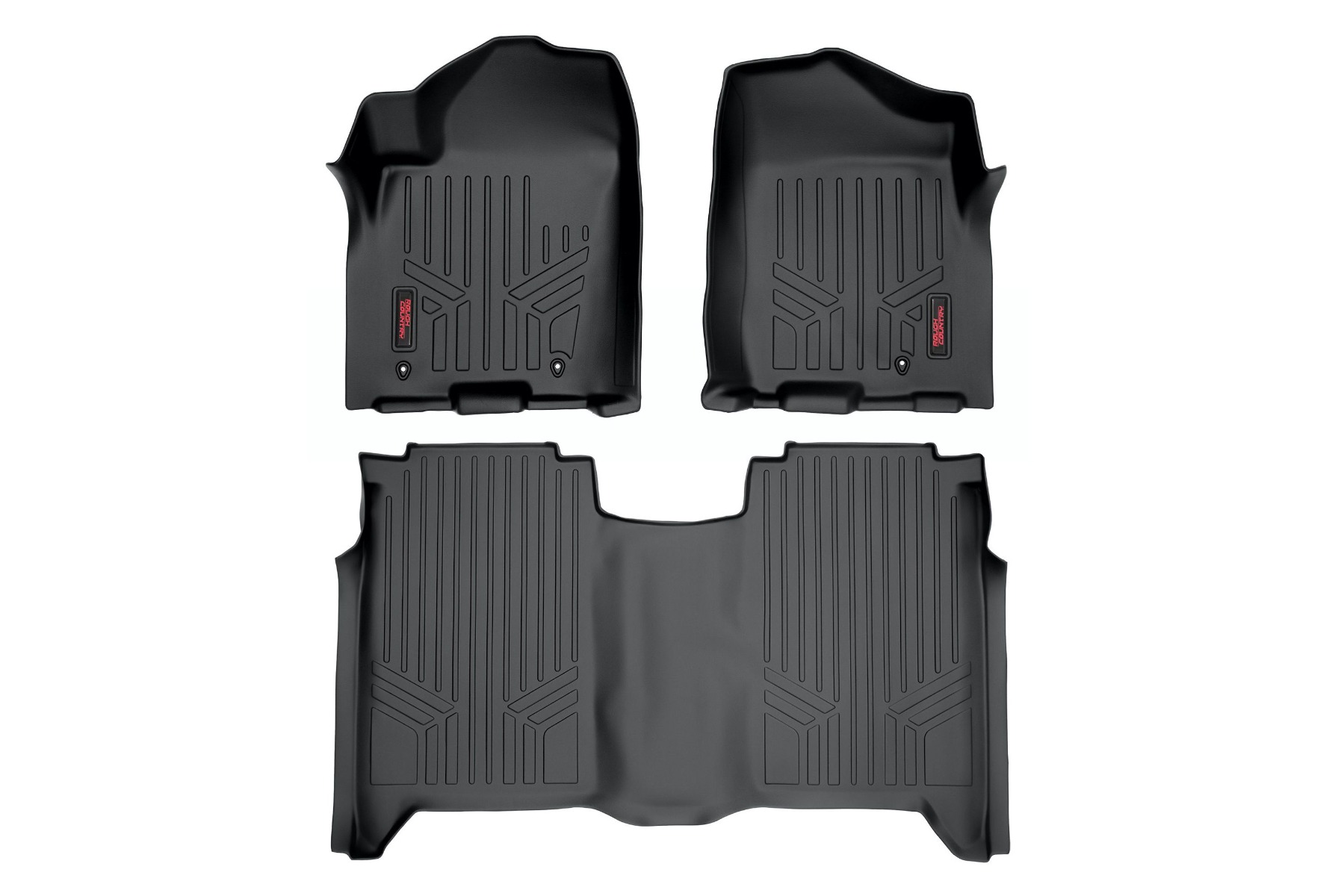 Fußmatten | Vorne & hinten | Crew Cab | Nissan Titan 2WD/4WD (2004–2015)
