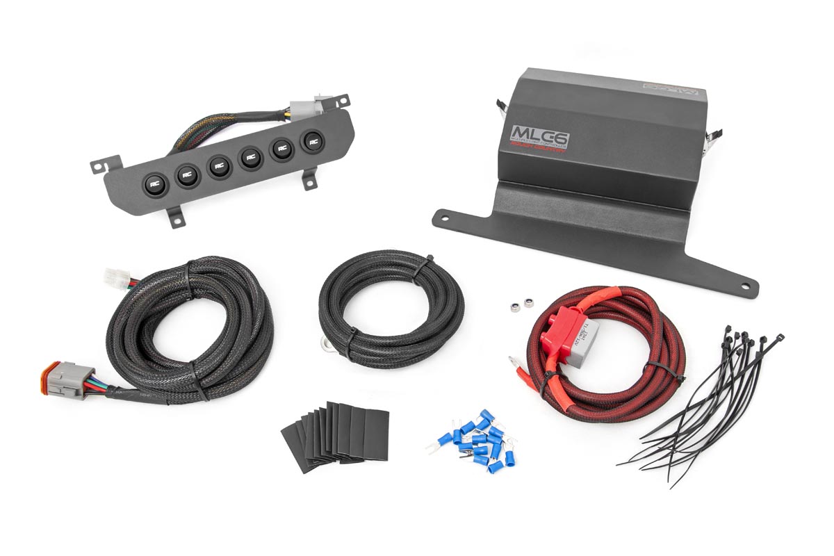 MLC-6 | Mehrfach-Lichtsteuerung | Unteres Armaturenbrett | Jeep Wrangler JL/Wrangler Unlimited (18–26)