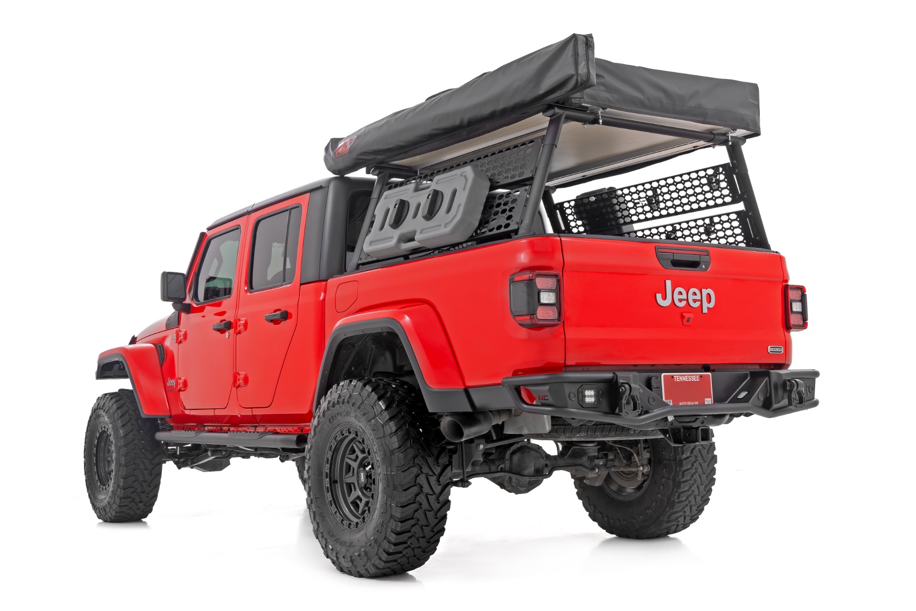 Ovale Nerf-Trittstufen | Schwarz | Jeep Gladiator JT 4WD (2020–2026) — Bild 3