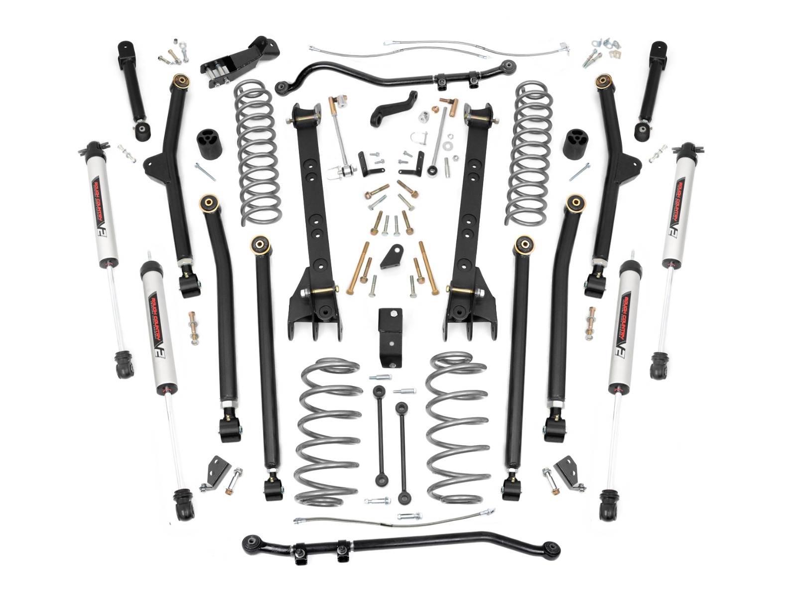 6-Zoll-Lift Kit | Long Arm | V2 | Jeep Wrangler TJ 4WD (1997–2006)