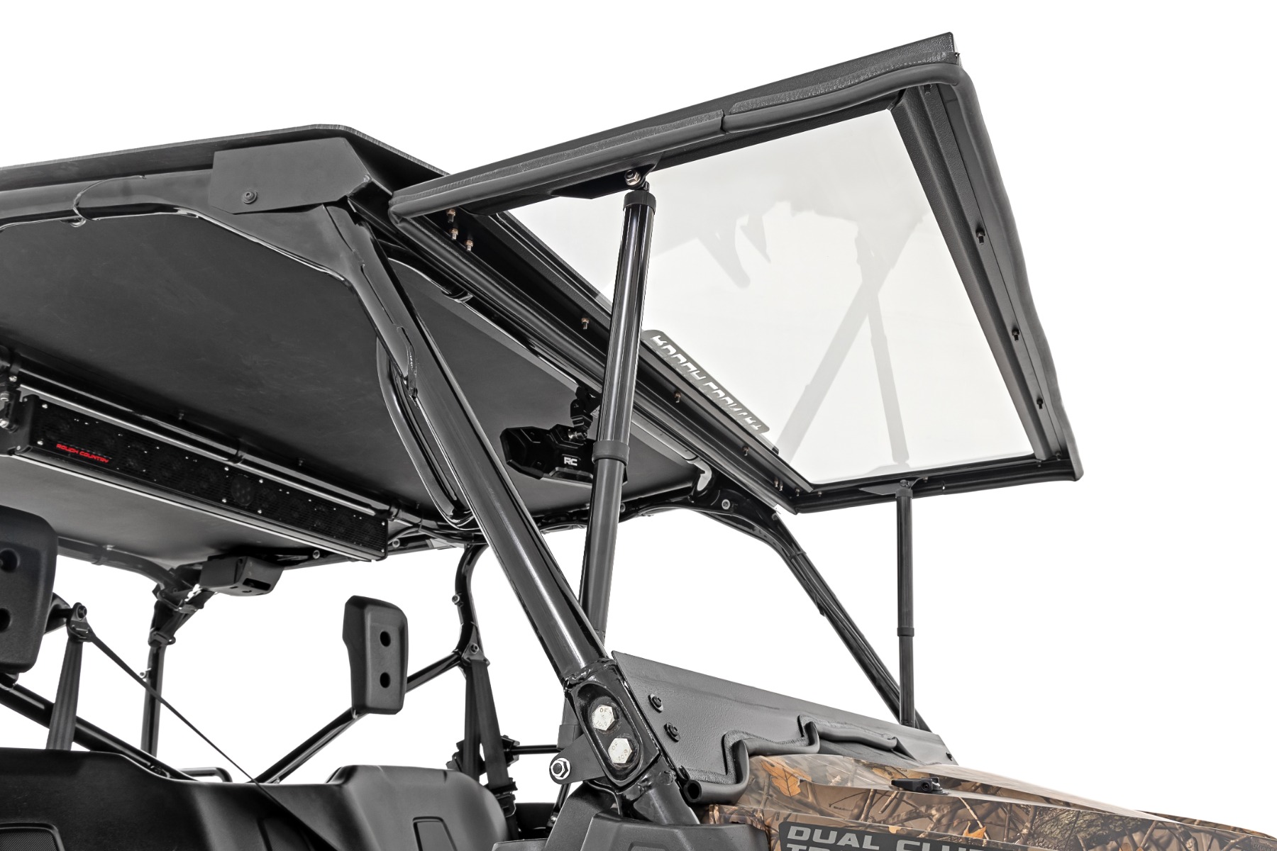 Elektrisch verstellbare Windschutzscheibe | Glas | Honda Pioneer 1000