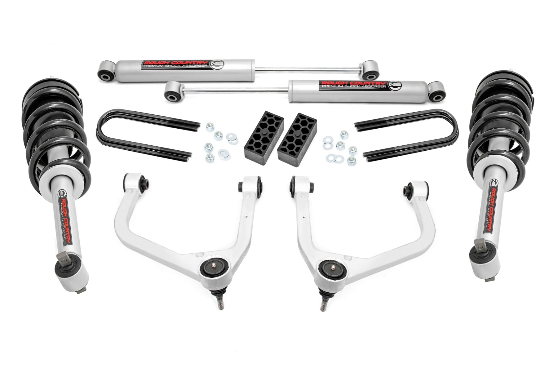 3,5-Zoll-Lift Kit | N3-Federbeine | Chevy Silverado 1500 2WD/4WD (2025–2026)