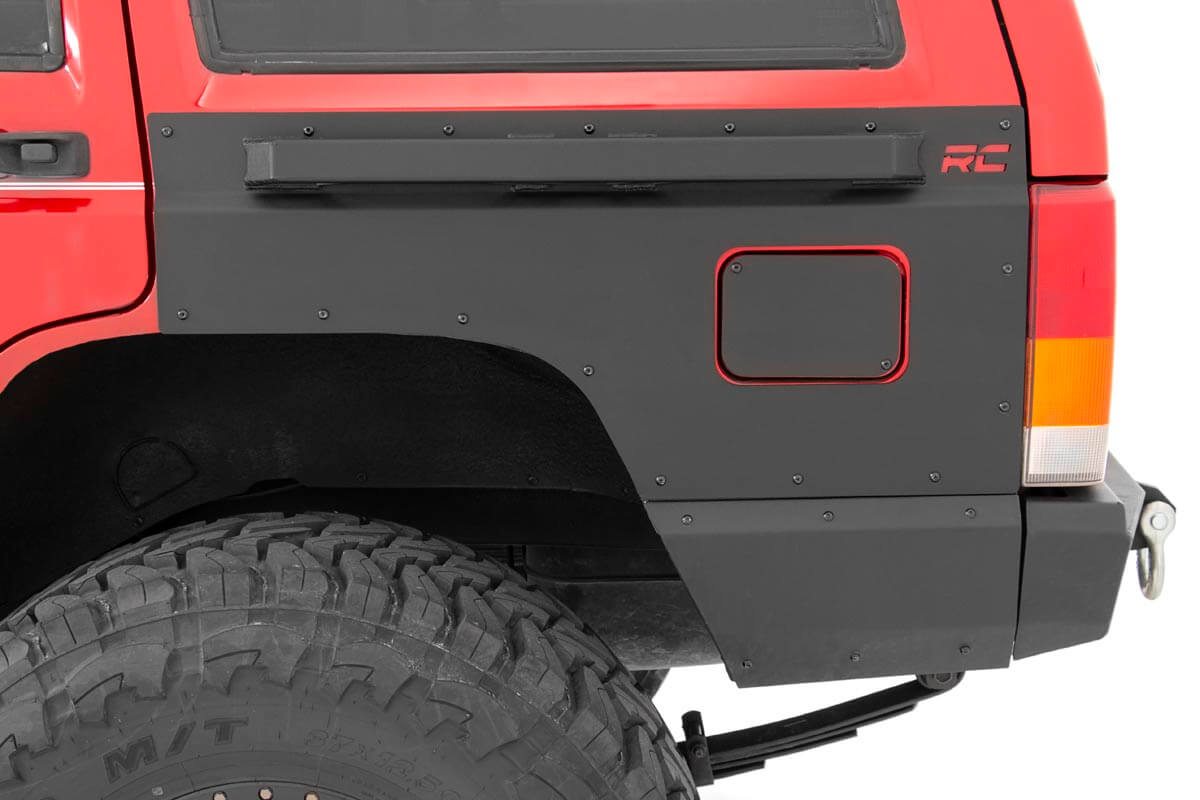 Kotflügel- und Seitenschutz | Hinten | Kombi-Set | Jeep Cherokee XJ 2WD/4WD (97–01) — Bild 2