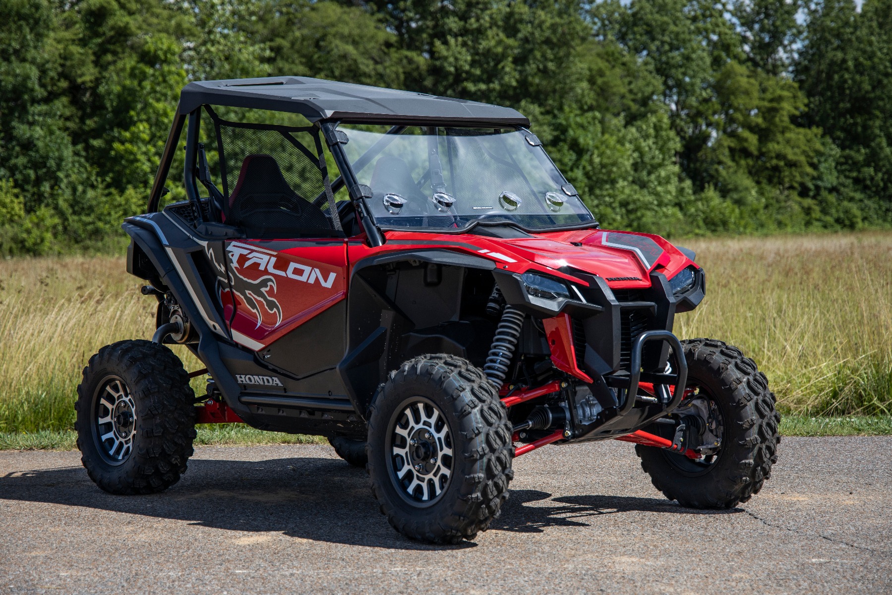 Belüftete Vollwindschutzscheibe | Kratzfest | Honda Talon 1000 — Bild 6