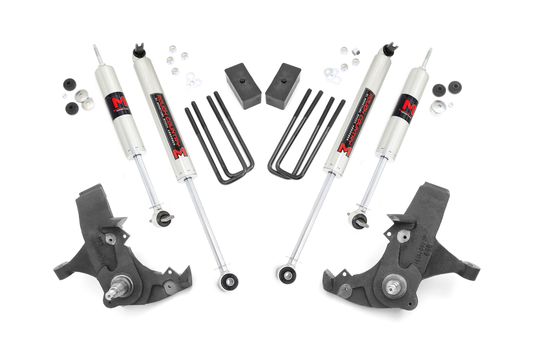 4 Inch Lift Kit | M1 | Chevy C1500/K1500 Pickup Extended Ca/Half-Ton SUV (88-99) — Bild 1