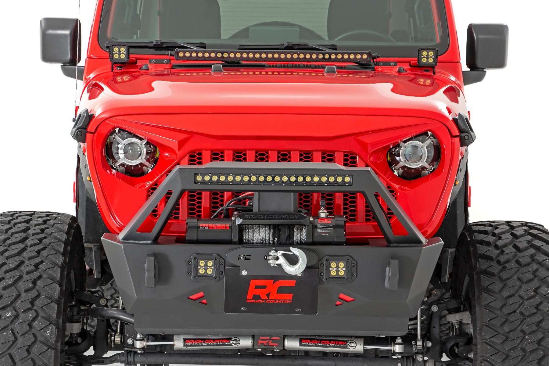 9-Zoll-LED-Scheinwerfer | DOT-zugelassen | Jeep Gladiator JT/Wrangler JL (2018–2026) — Bild 3