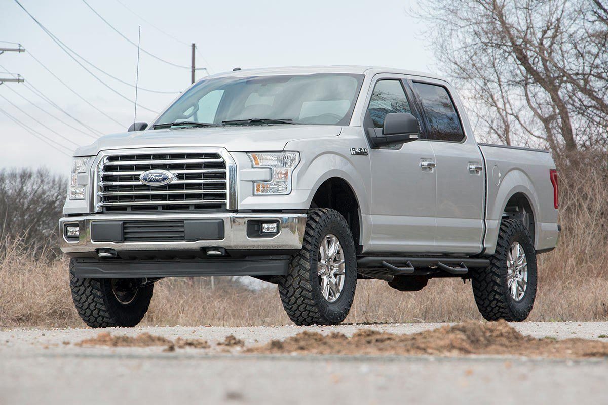 3-Zoll-Lift Kit | N3-Federbeine | Ford F-150 4WD (2014–2020) | Rote Ausführung — Bild 6