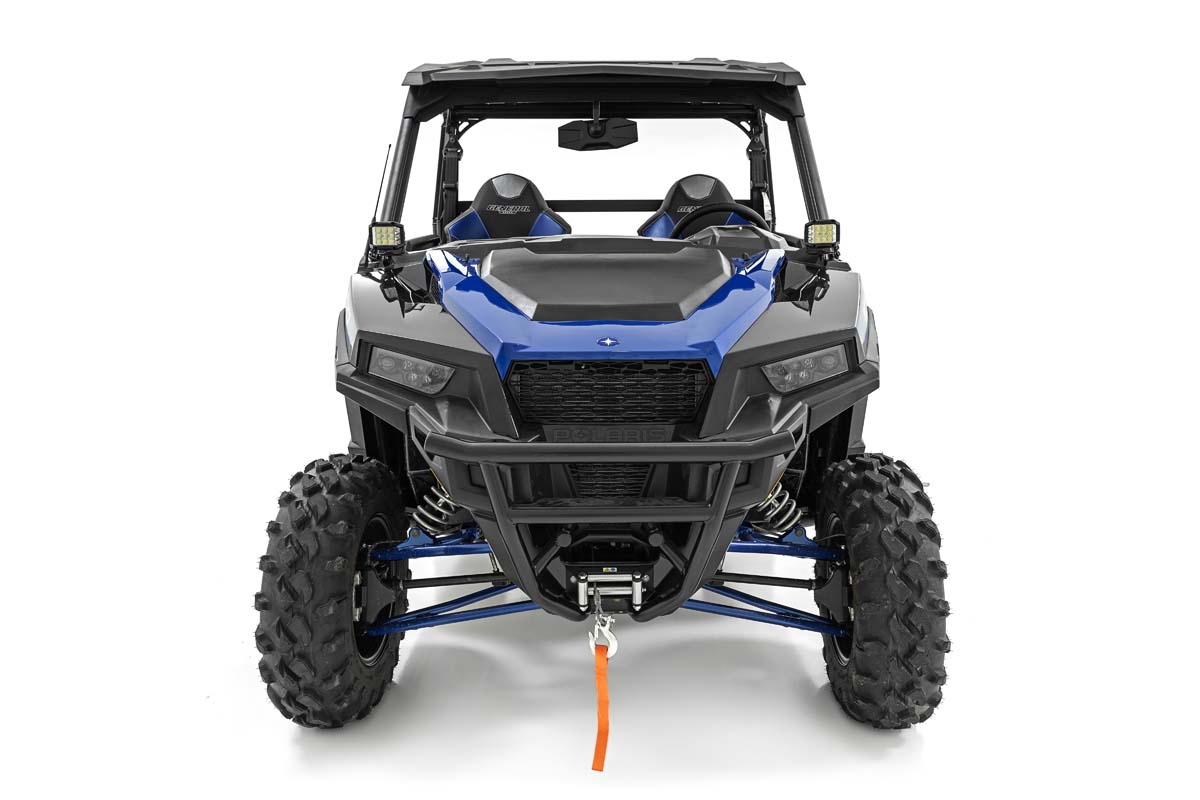 LED Light Kit | Cage Mount | 2" Black Pair | Amber DRL | Polaris General XP 4 1000 — Bild 5