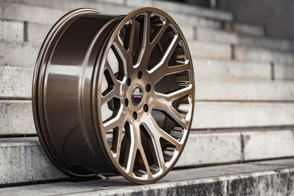 La Chanti OF8 | Glossy Bronze Milled · 9.5J×22" · ET12 | 6x139.7 — Bild 2