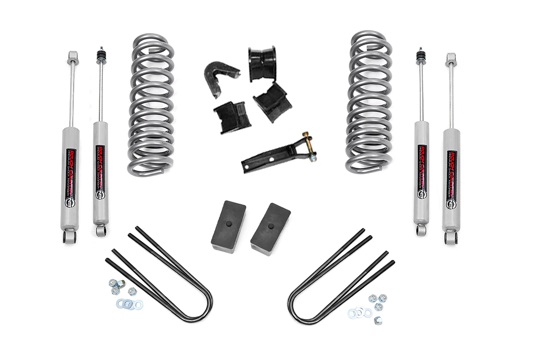 4-Zoll-Lift Kit | Hintere Distanzblöcke | Ford F-100/F-150 4WD (1977–1979)