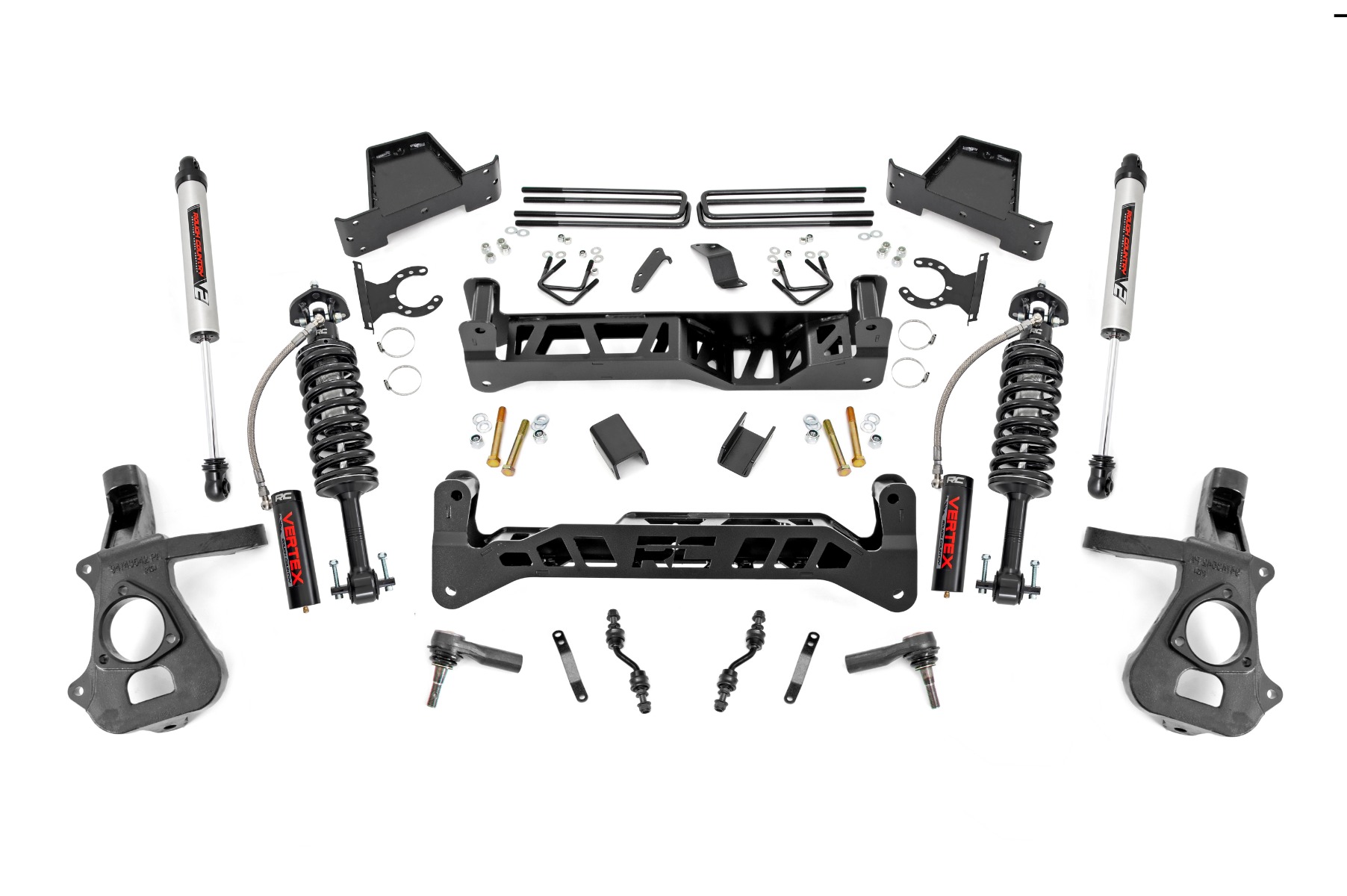 7-Zoll-Lift Kit | Alu/Stanzstahl | Vertex/V2 | Chevy/GMC 1500 (14–18 & Classic)