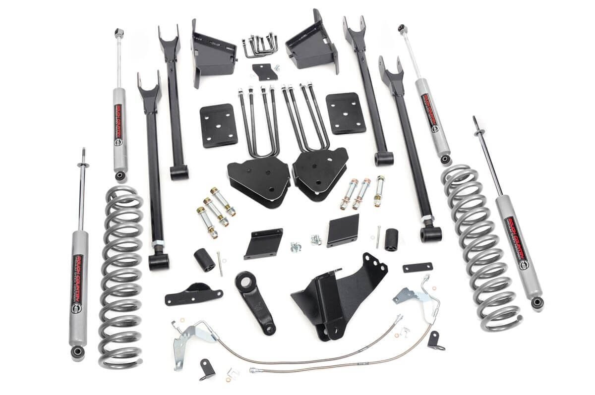 6-Zoll-Lift Kit | 4-Lenker-Aufhängung | Ohne Zusatzfeder | Ford F-250 Super Duty 4WD (2015–2016)