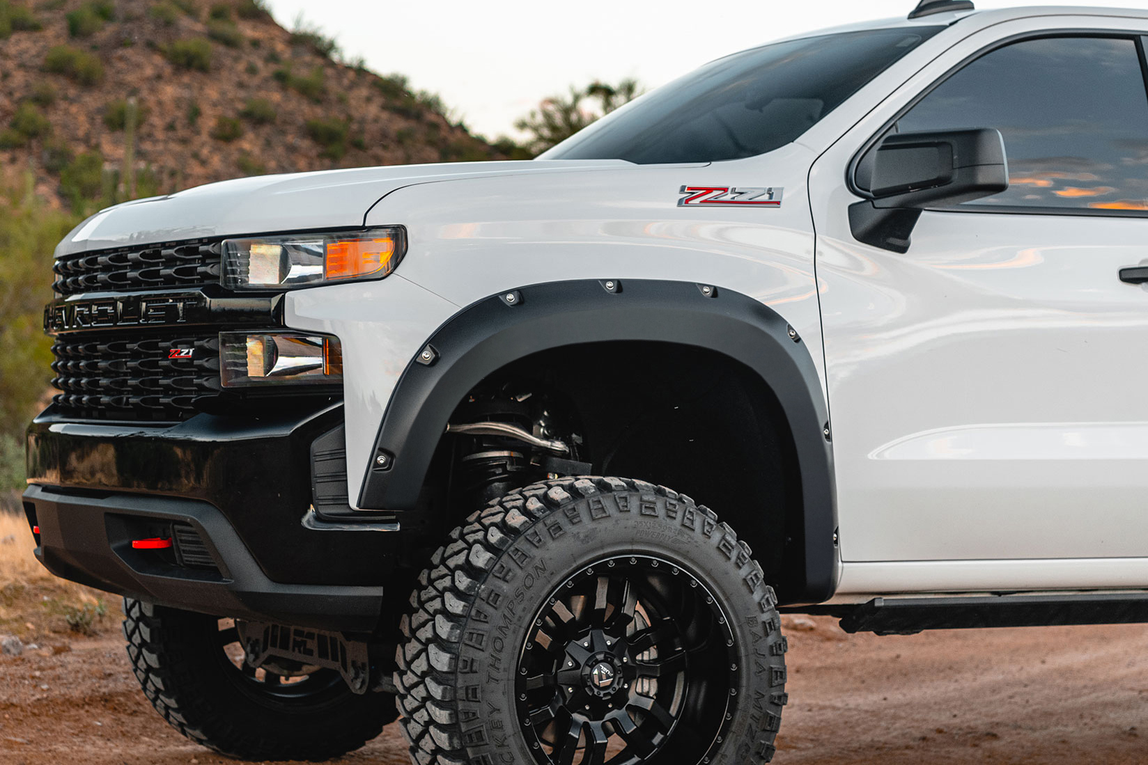 Pocket-Kotflügelverbreiterungen | GBA Schwarz | Chevy Silverado 1500 2WD/4WD (2022–2026) — Bild 3