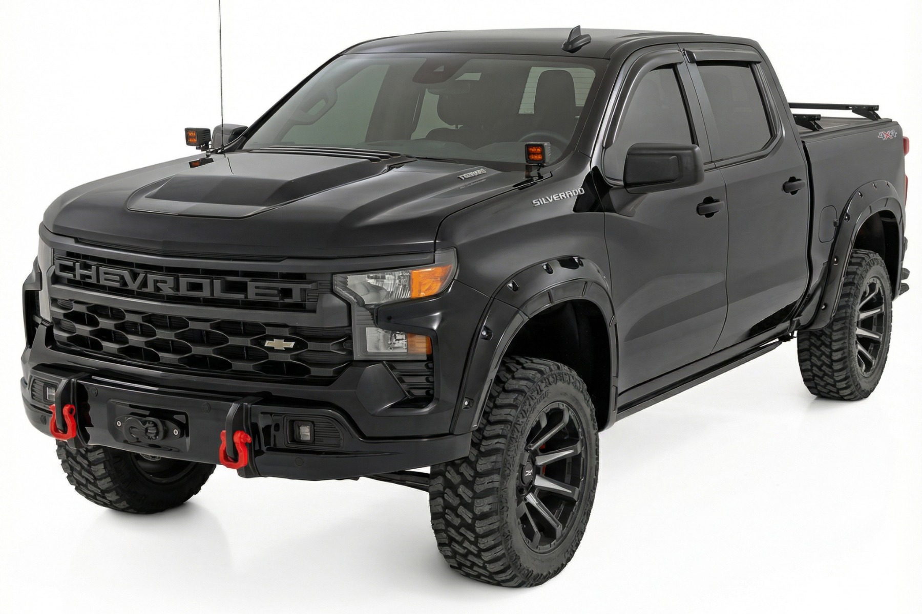 Front-Stoßstange FXS | 12000S | GBA Schwarz | Chevy Silverado 1500 2WD/4WD (23–26) — Bild 3