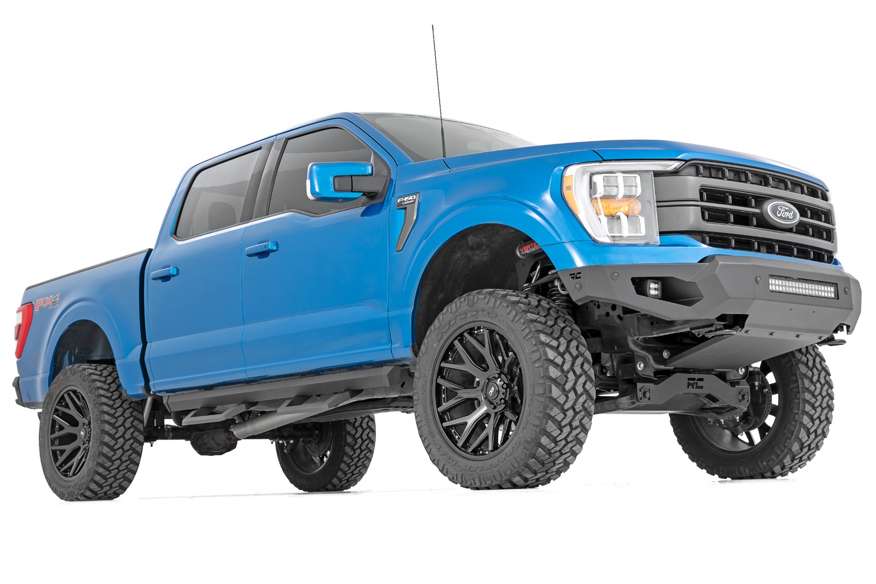 Frontstoßstange mit hoher Bodenfreiheit | LED-Leuchten & Unterfahrschutz | Ford F-150 (21–23) — Bild 4