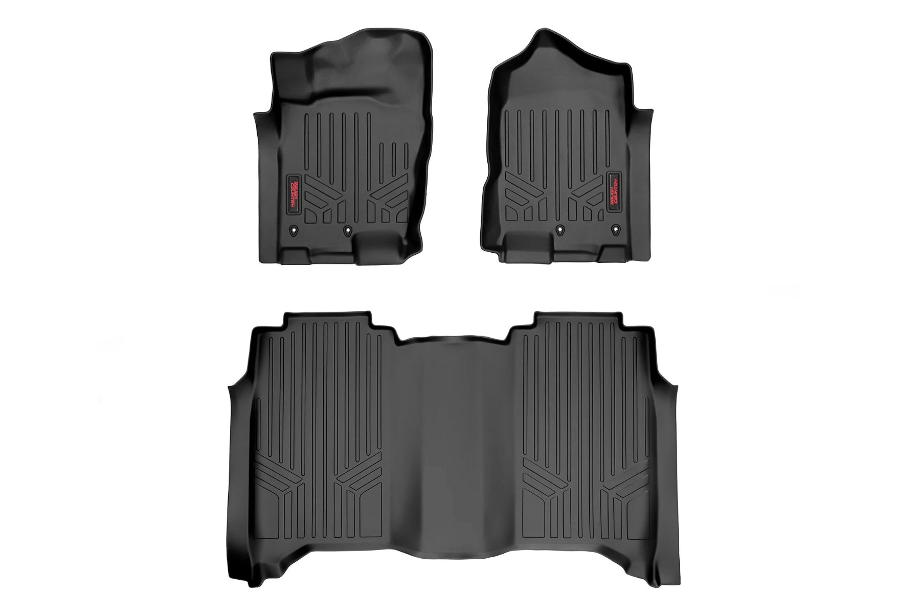 Fußmatten | Vorne und hinten | Doppelkabine | Nissan Titan (17–24)/Titan XD (16–24)