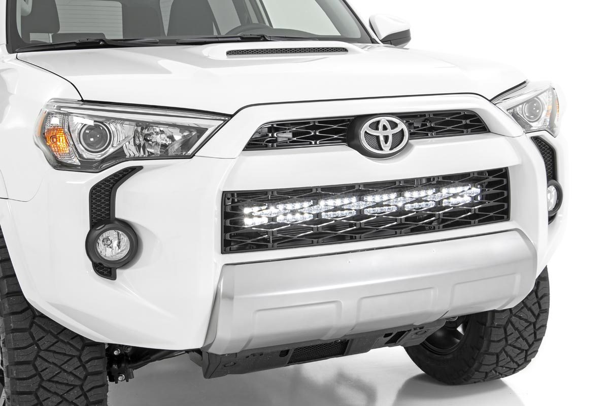 LED-Beleuchtungsset | Stoßstangenmontage | 30" Schwarz, zweireihig | Weiße Tagfahrleuchten | Toyota 4Runner (2014–2020) — Bild 2