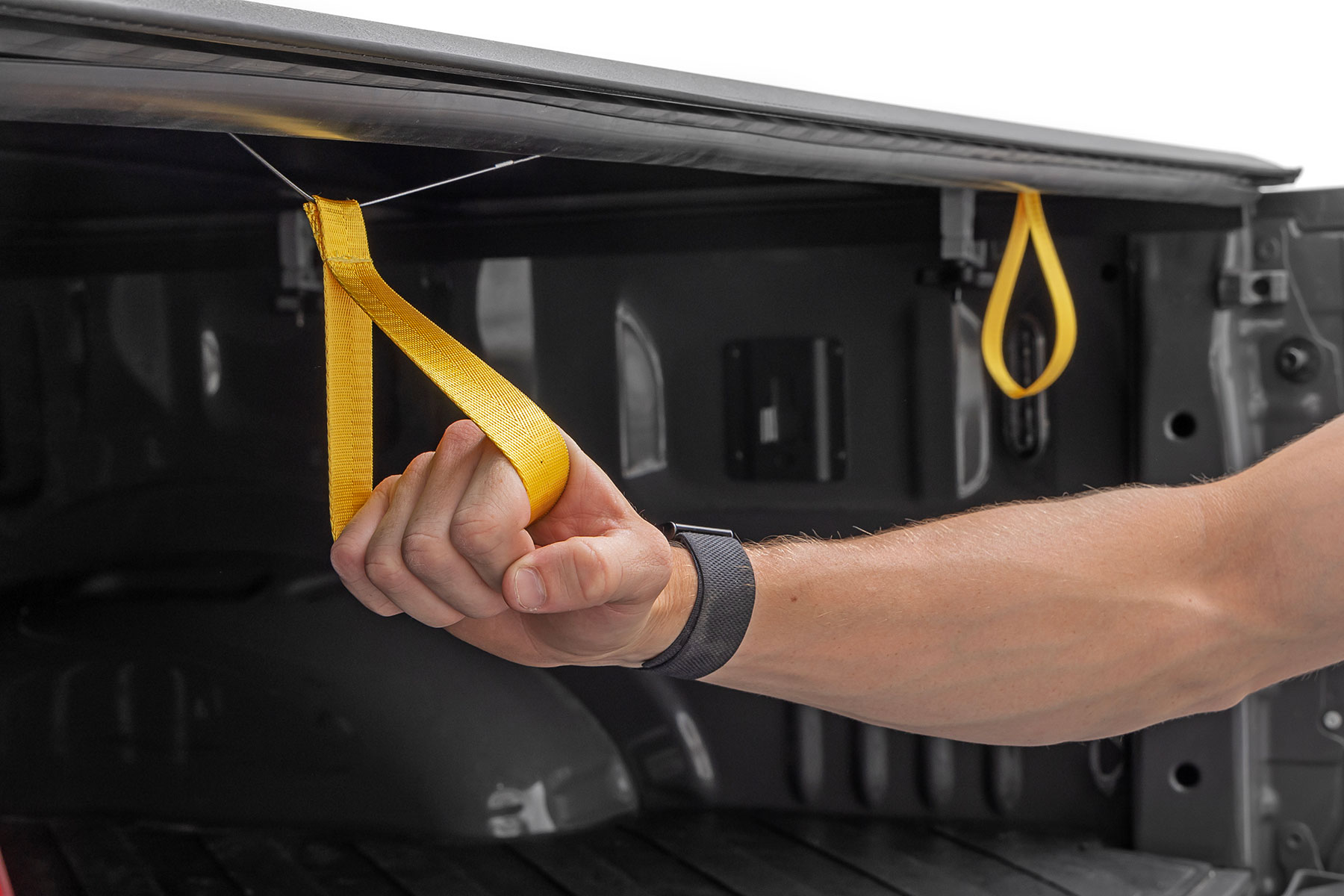Weiche Roll-up-Ladeflächenabdeckung | 5'7 Zoll Bett | Ford F-150/F-150 Lightning/Raptor (15–26) — Bild 2